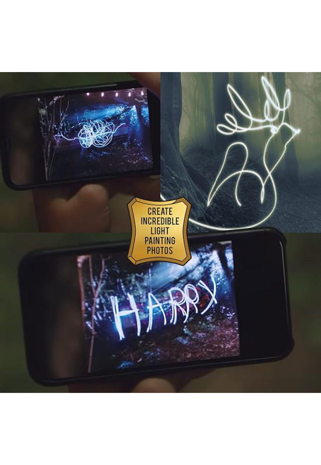 Wizarding World Harry Potter Lumos Wand Varita Dibuja en el Aire 18 cm Aleatorio-5