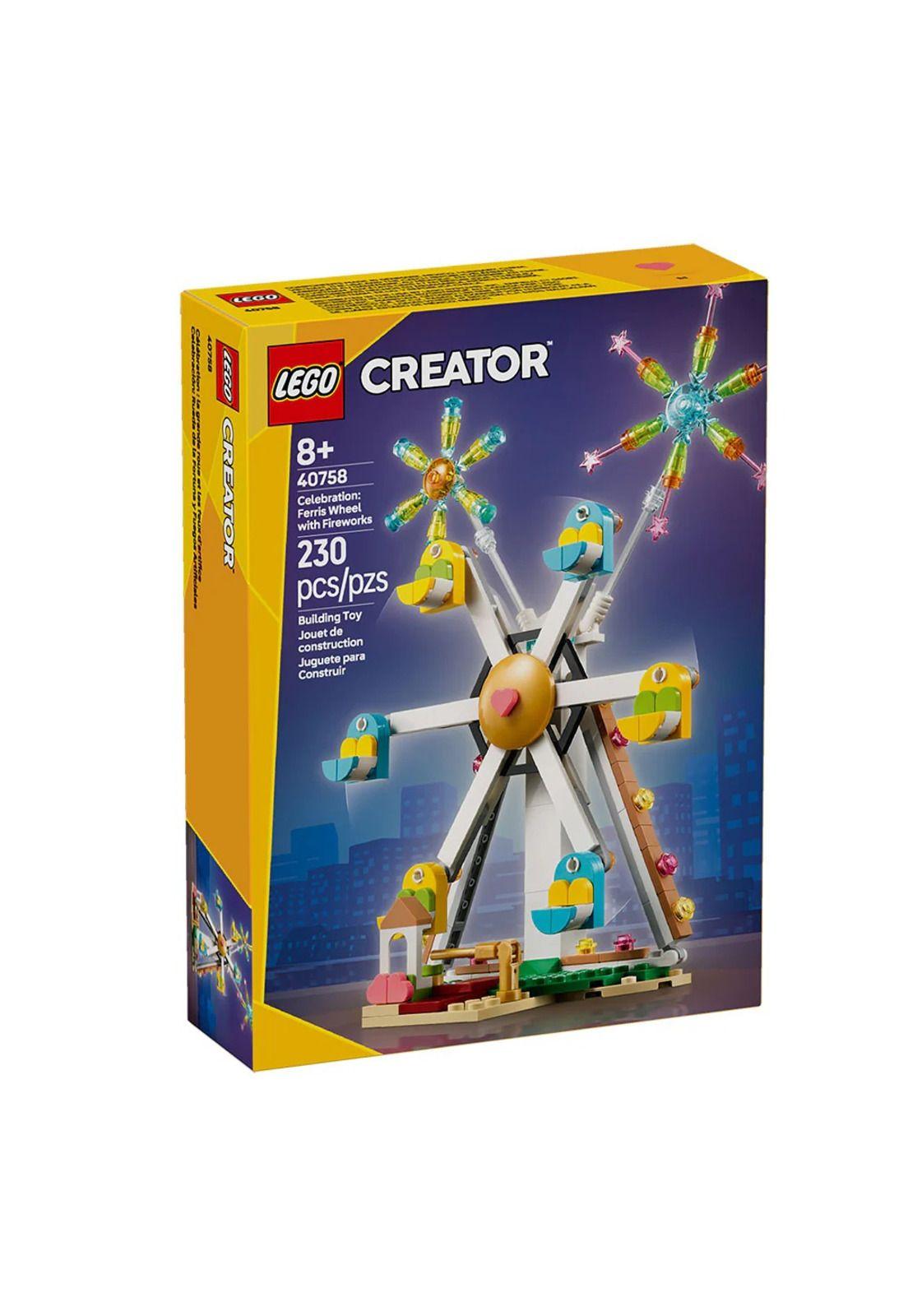 LEGO Creator - Celebración: Rueda de la Fortuna y Fuegos Artificiales - 40758-6