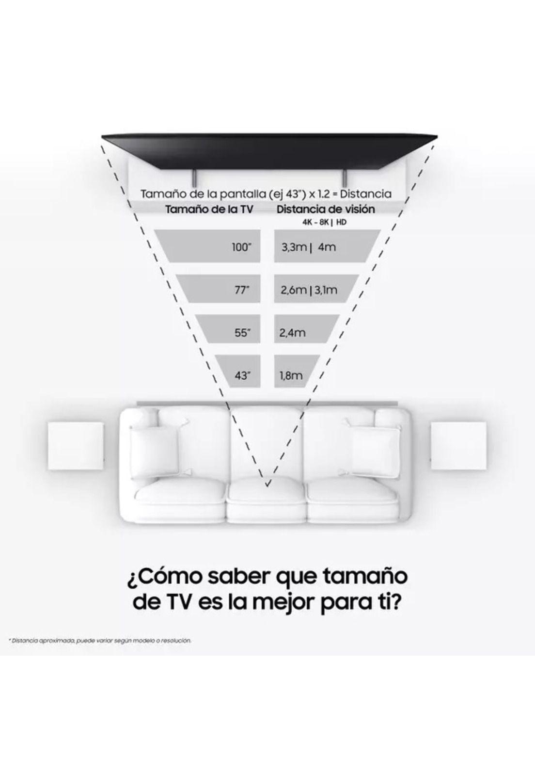 Samsung LED 85" Crystal UHD U8200F 4K Smart TV (2025)-6