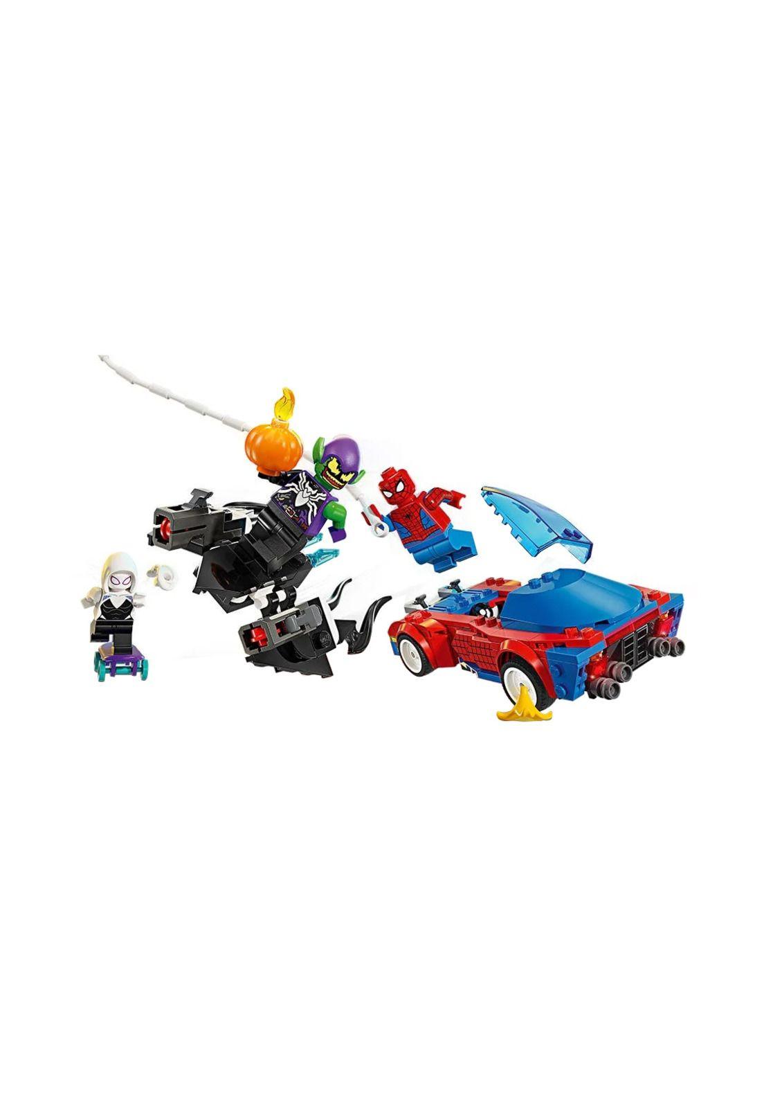 LEGO Marvel - Auto de Carreras de Spider-Man y Duende Verde Venomizado - 76279-2