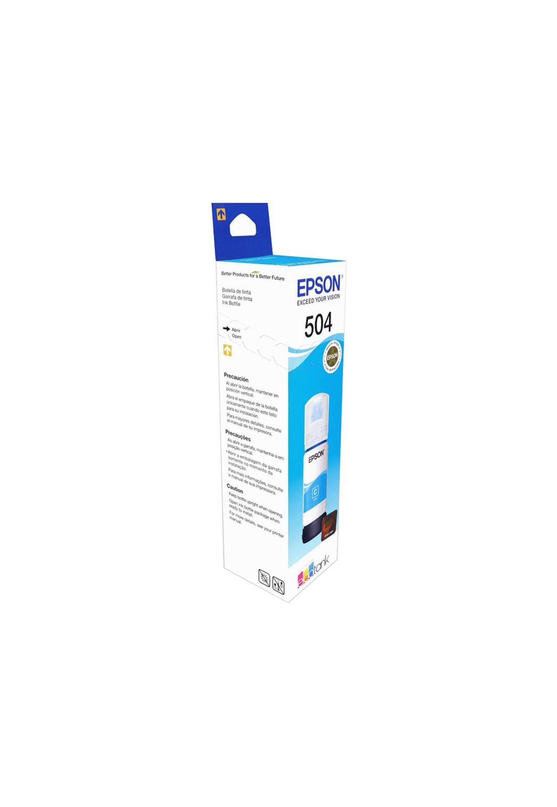 Botella de Tinta Epson T504220-AL Cian-2