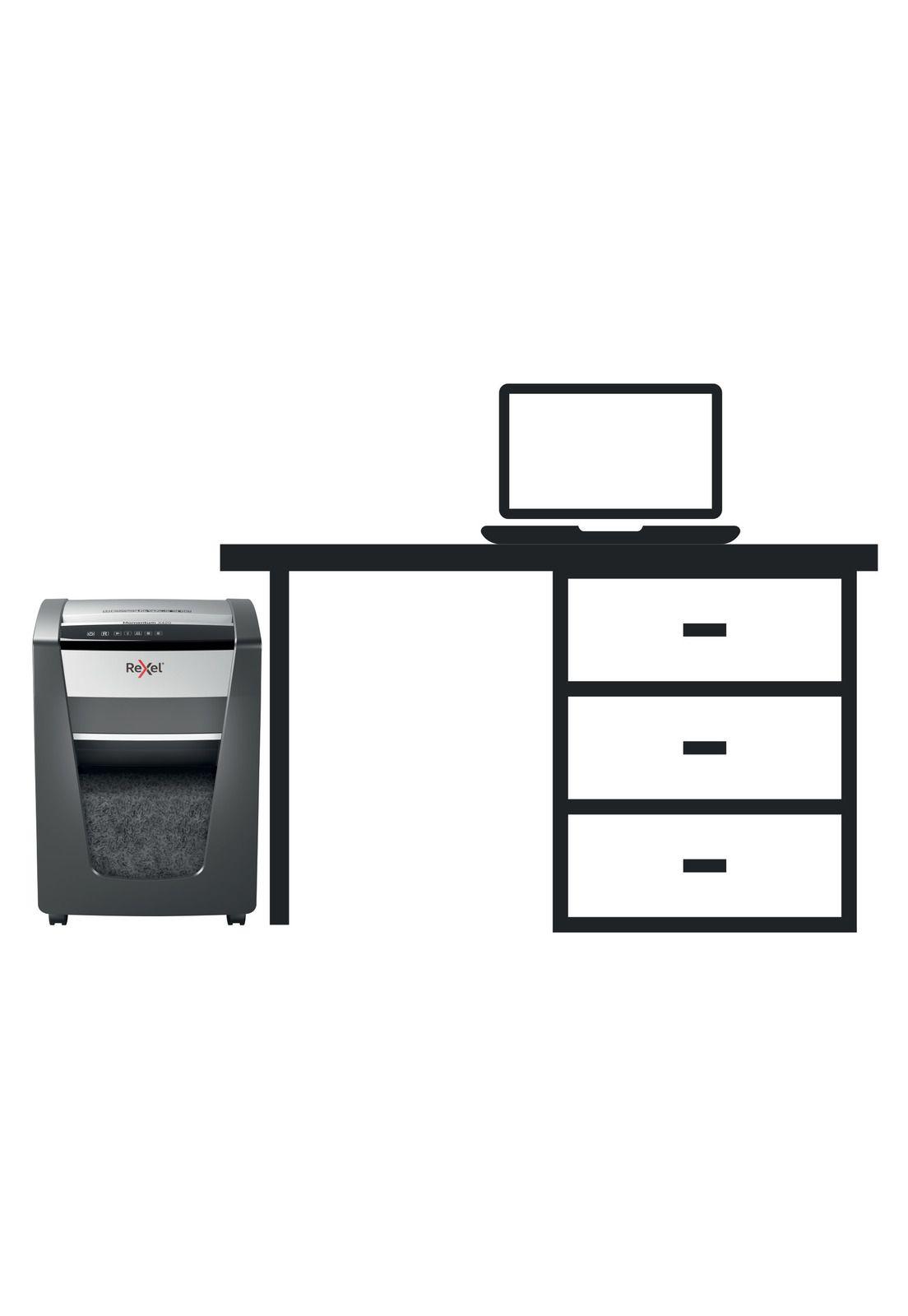 Trituradora Rexel Momentum M515 Microcorte 2x15mm P5 15 Hojas 30L-7