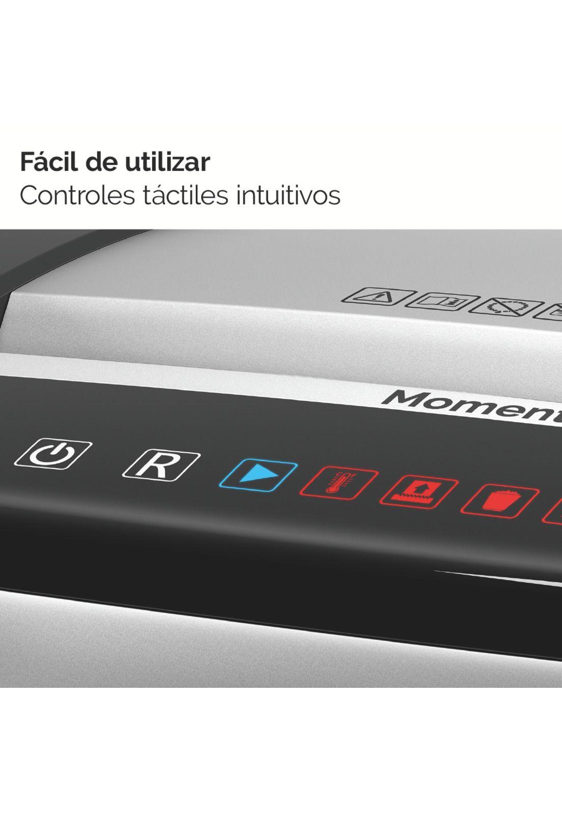 Trituradora Rexel Momentum M515 Microcorte 2x15mm P5 15 Hojas 30L-8