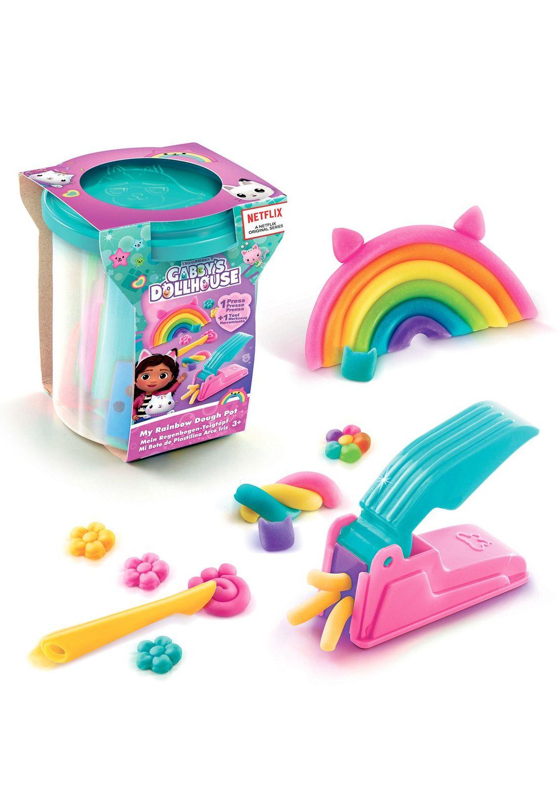 Gabby's Dollhouse Mi Pote de Plastilina Arcoíris Aleatorio-0