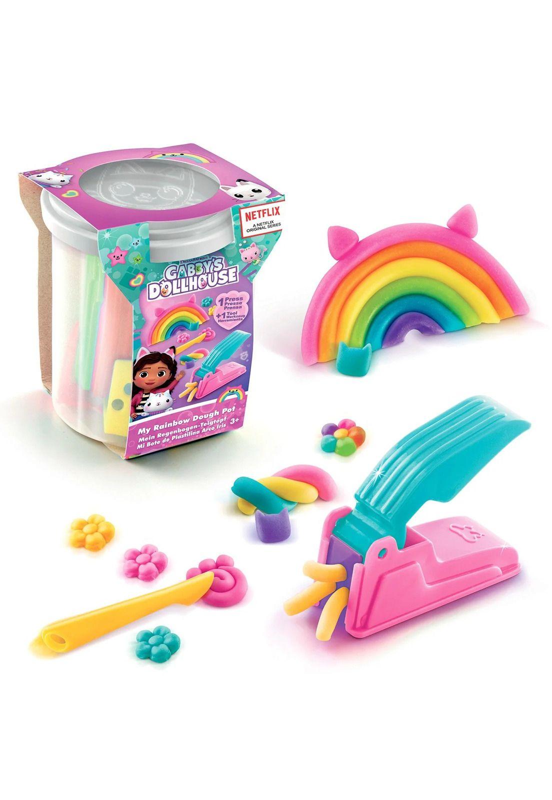 Gabby's Dollhouse Mi Pote de Plastilina Arcoíris Aleatorio-2