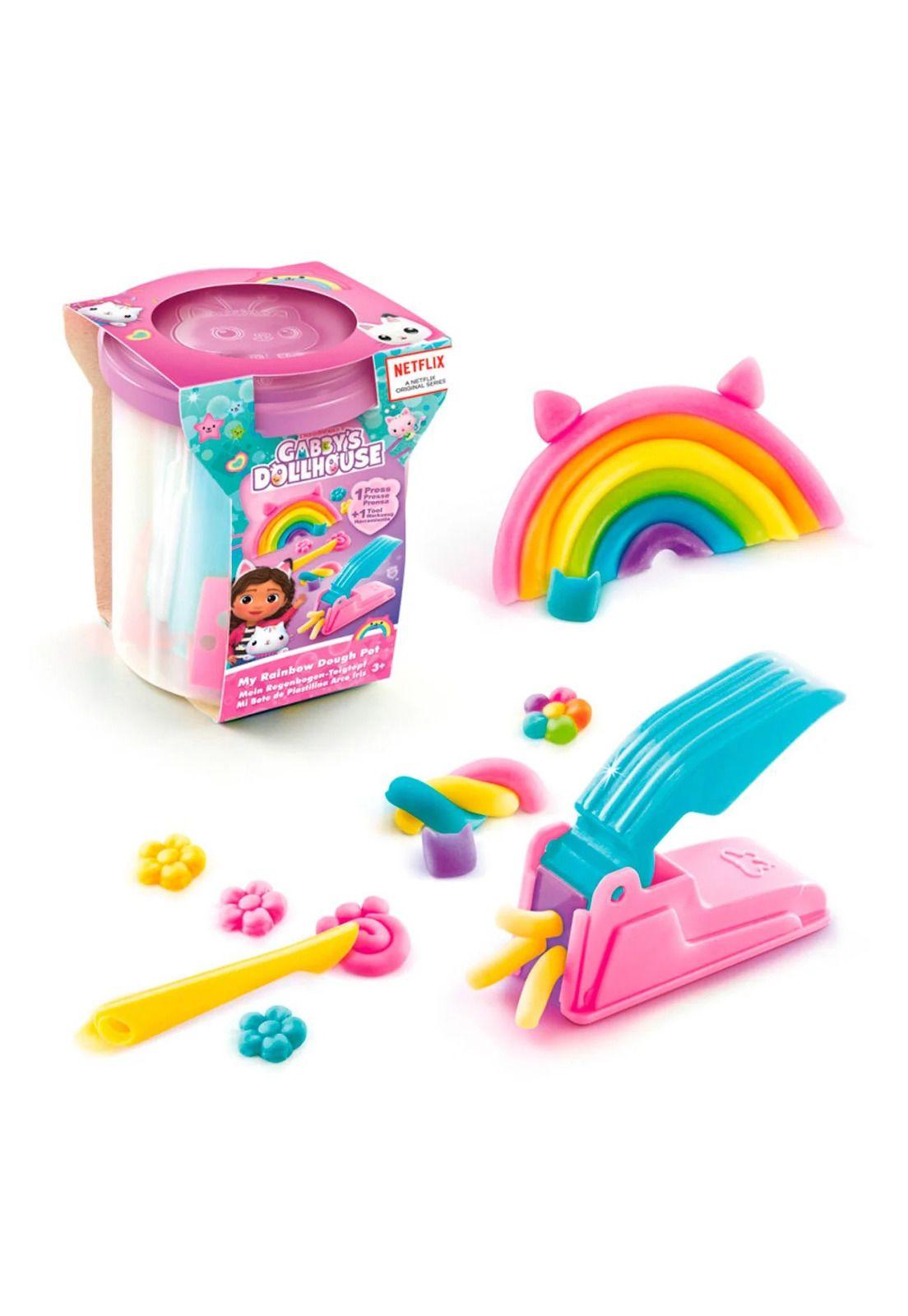 Gabby's Dollhouse Mi Pote de Plastilina Arcoíris Aleatorio-3