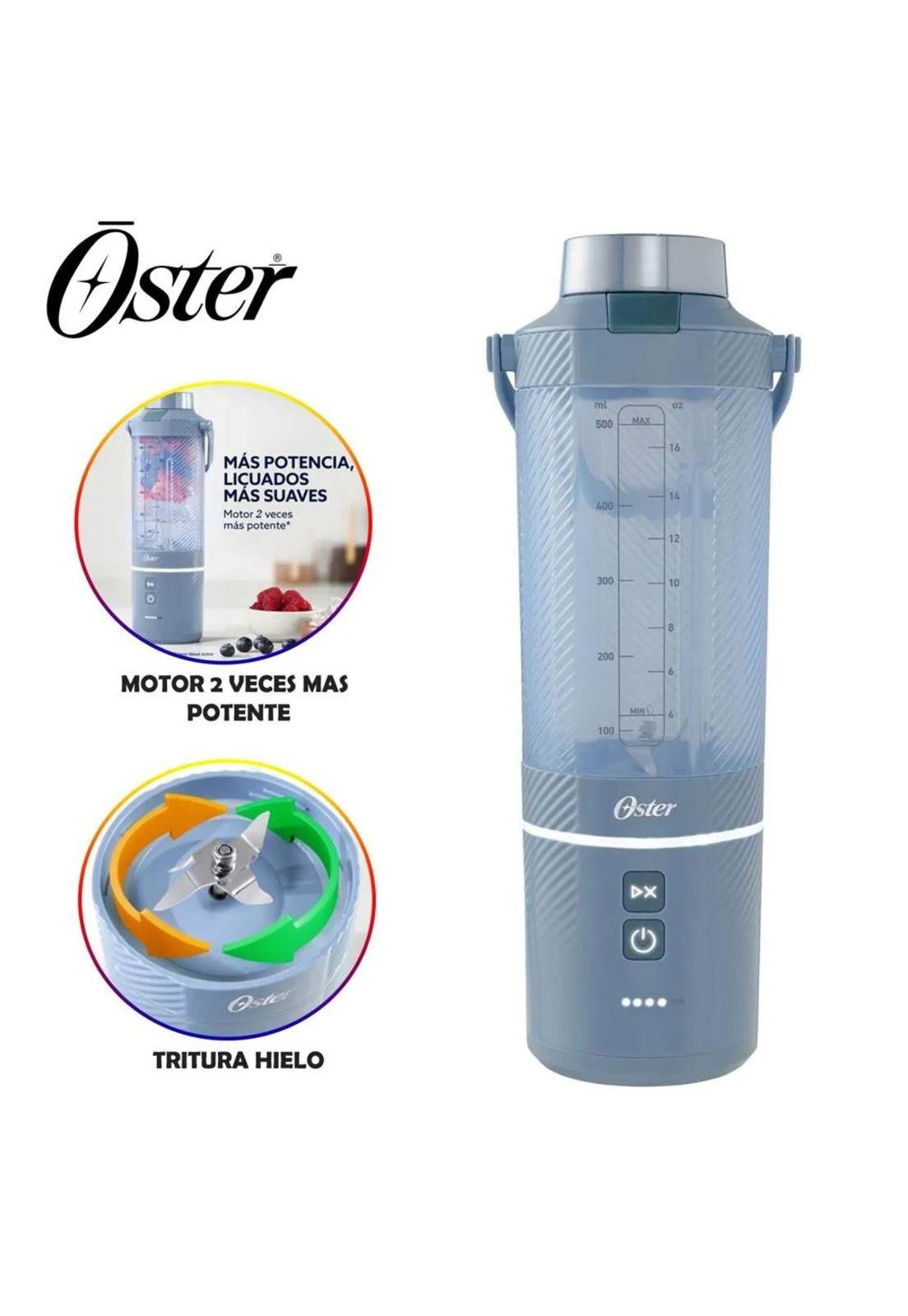Oster - Licuadora Portátil GoMAX 590ml para Smoothies BLSTGFP-MH20-000 - Azul-2