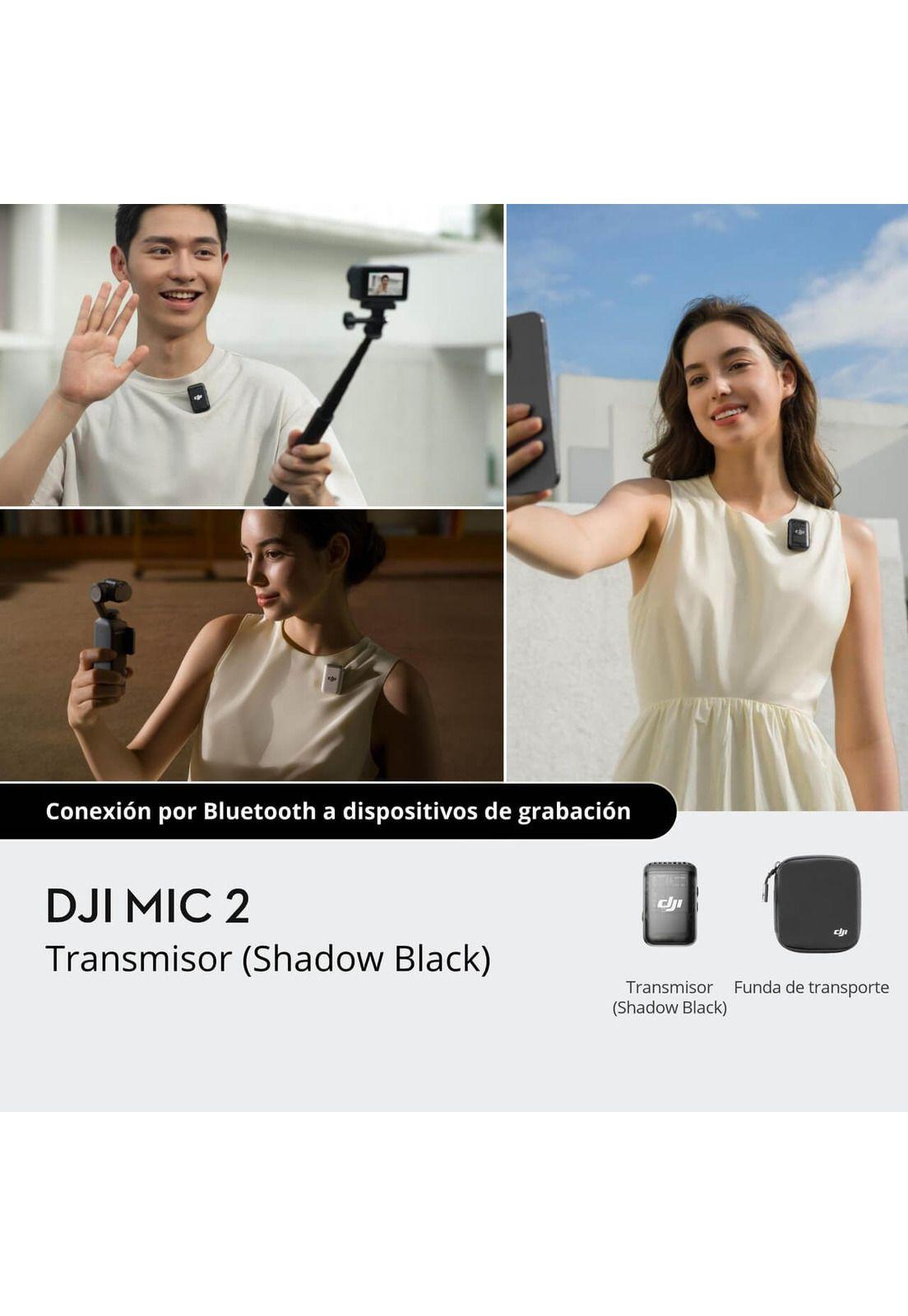 DJI Mic 2 Transmitter - Shadow Black-6