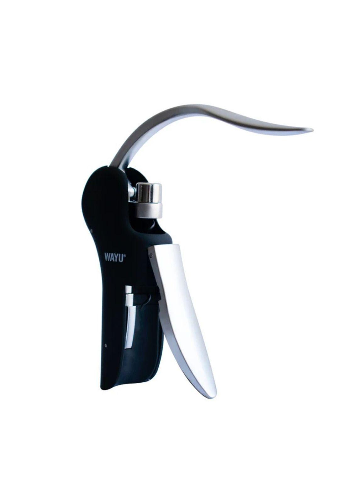 Wayu Abridor de Vino Compacto Sacacorchos Acero Inoxidable-0