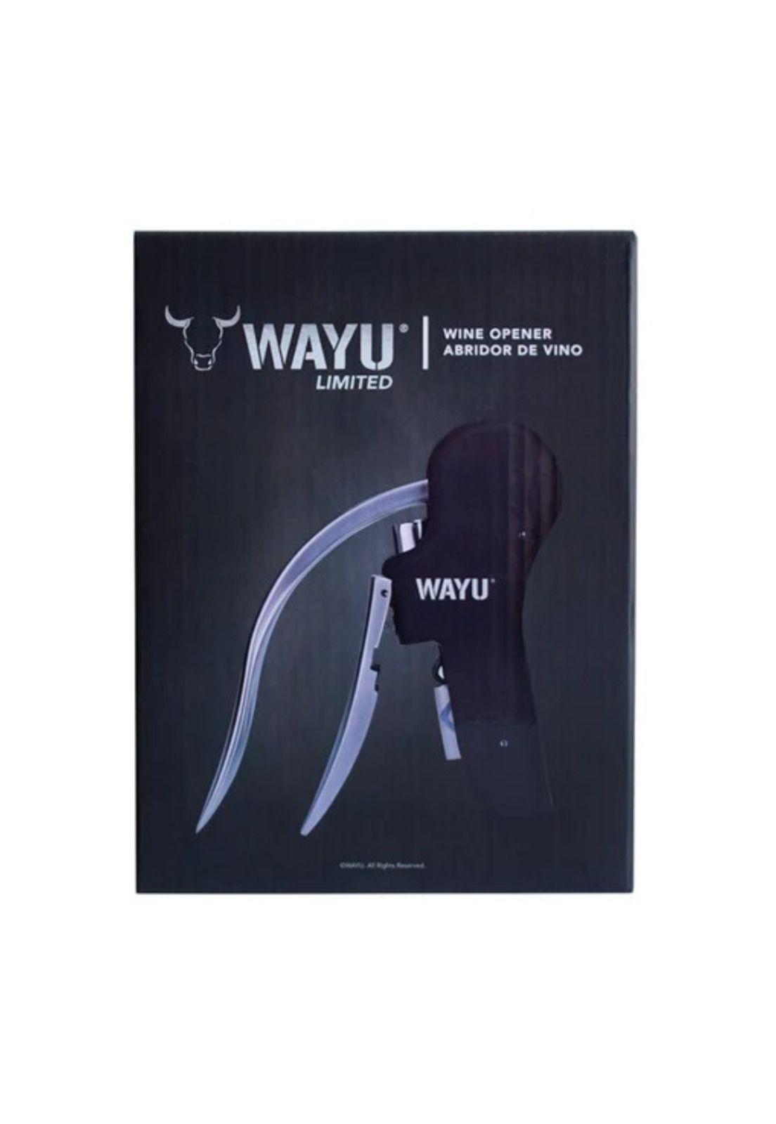 Wayu Abridor de Vino Compacto Sacacorchos Acero Inoxidable-2