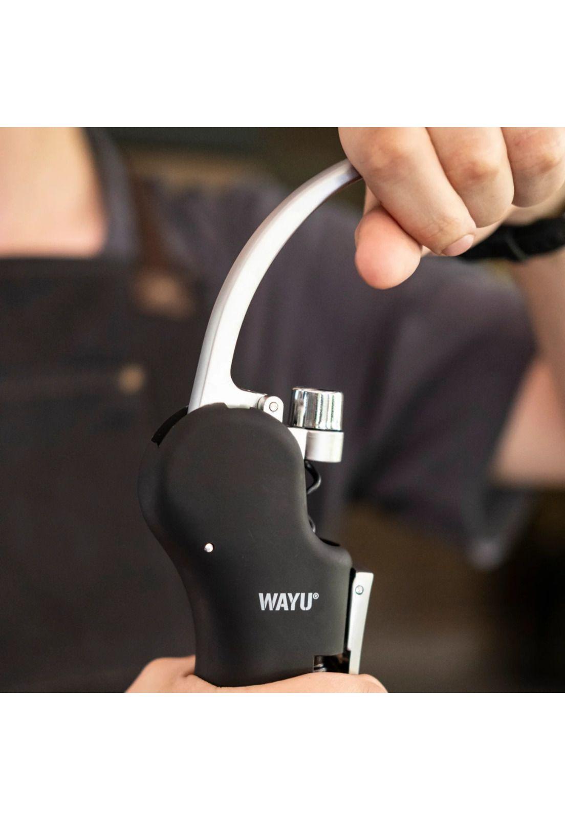 Wayu Abridor de Vino Compacto Sacacorchos Acero Inoxidable-3