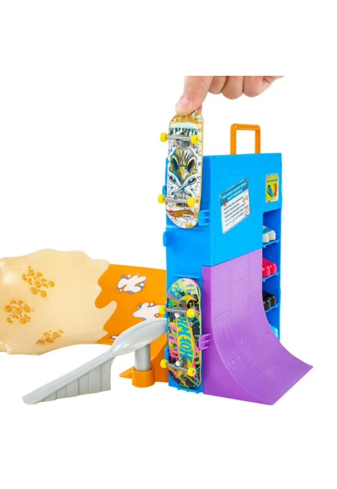 Hot Wheels Pista de Skate Set Bowl de Cereal de Tony Hawk-3