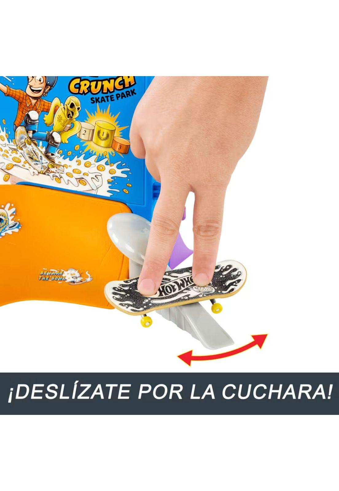 Hot Wheels Pista de Skate Set Bowl de Cereal de Tony Hawk-5