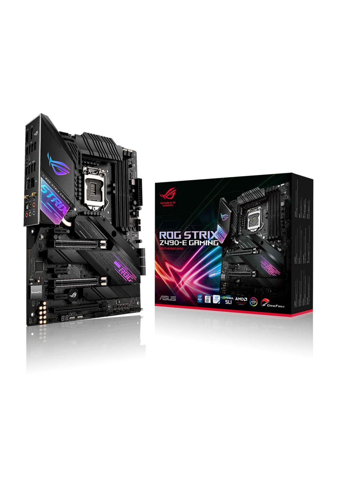 Asus ROG Strix Z490-E Gaming LGA 1200 ATX Placa Madre [Caja Dañada]-0