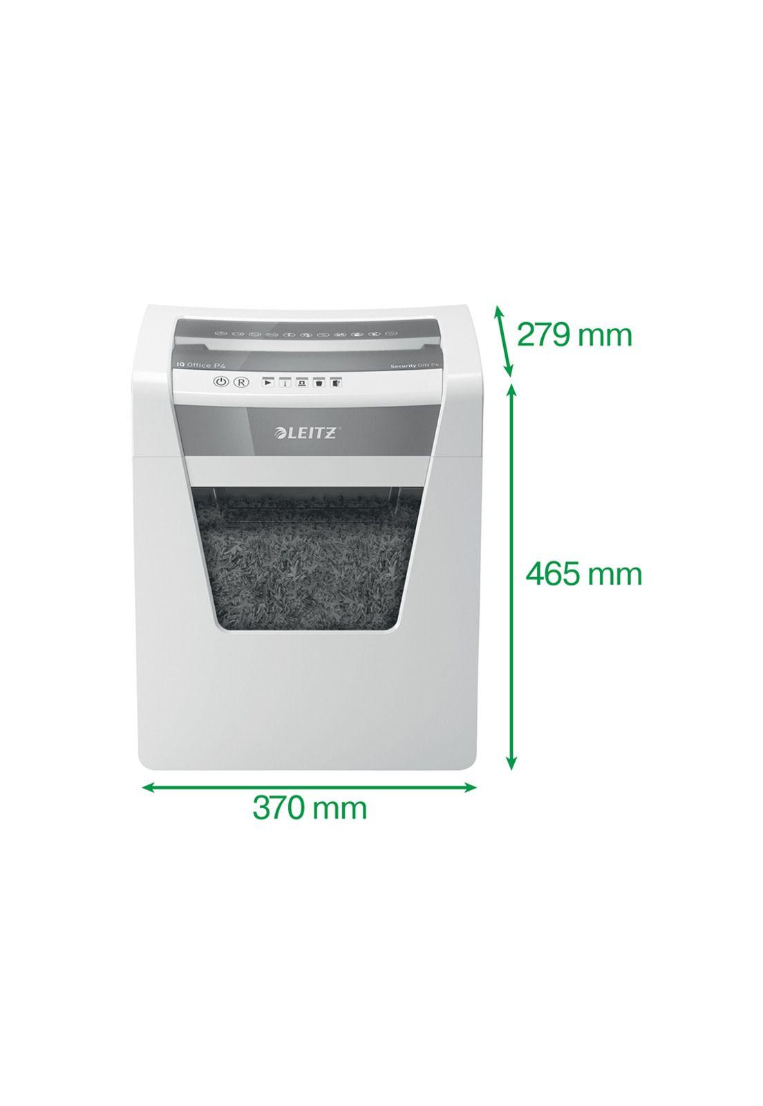 Trituradora Leitz IQ Office Corte Confeti P4 17 Hojas 23L-2
