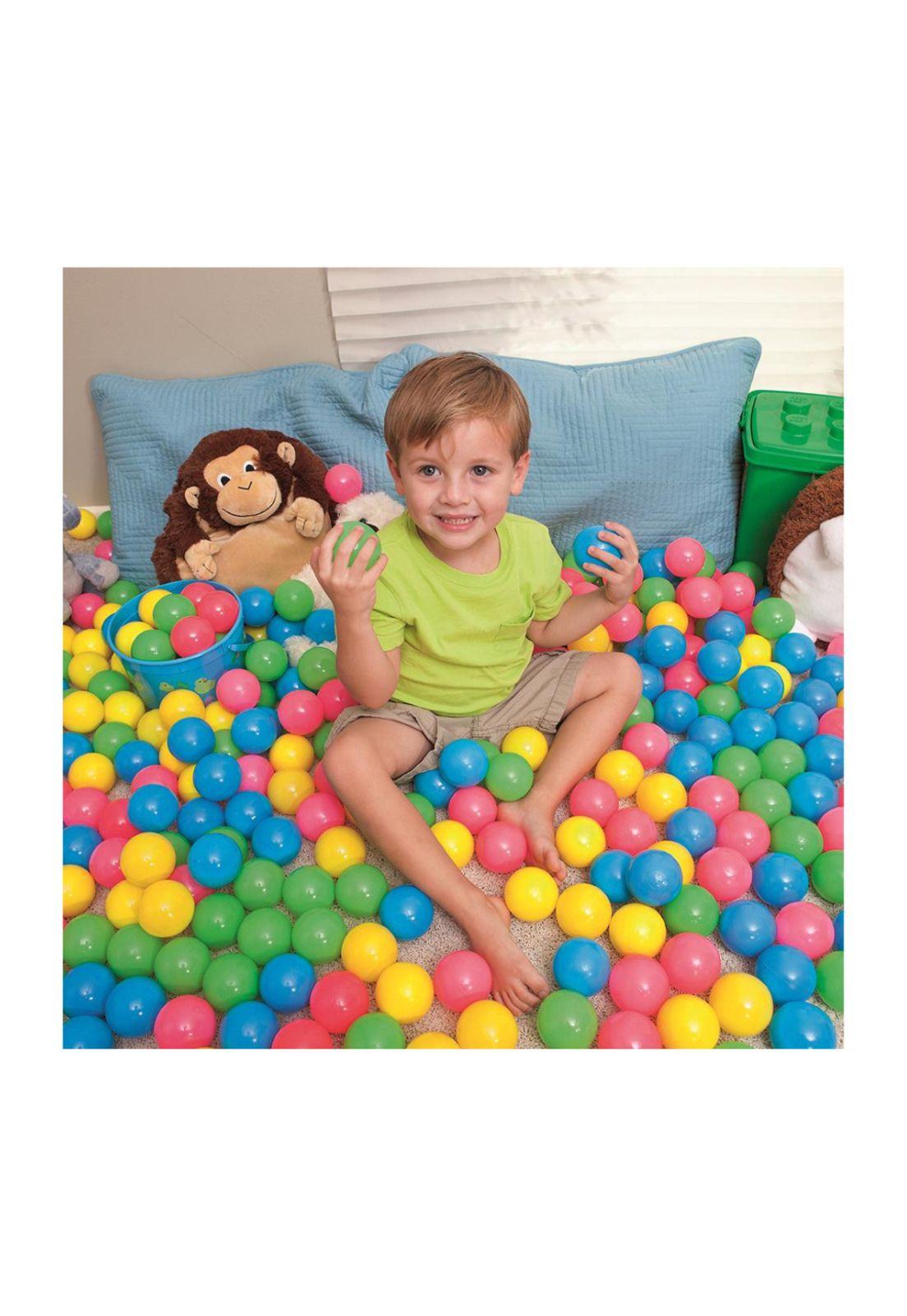 Pack 100 Pelotas Plásticas 6,5 cm - 52027-2