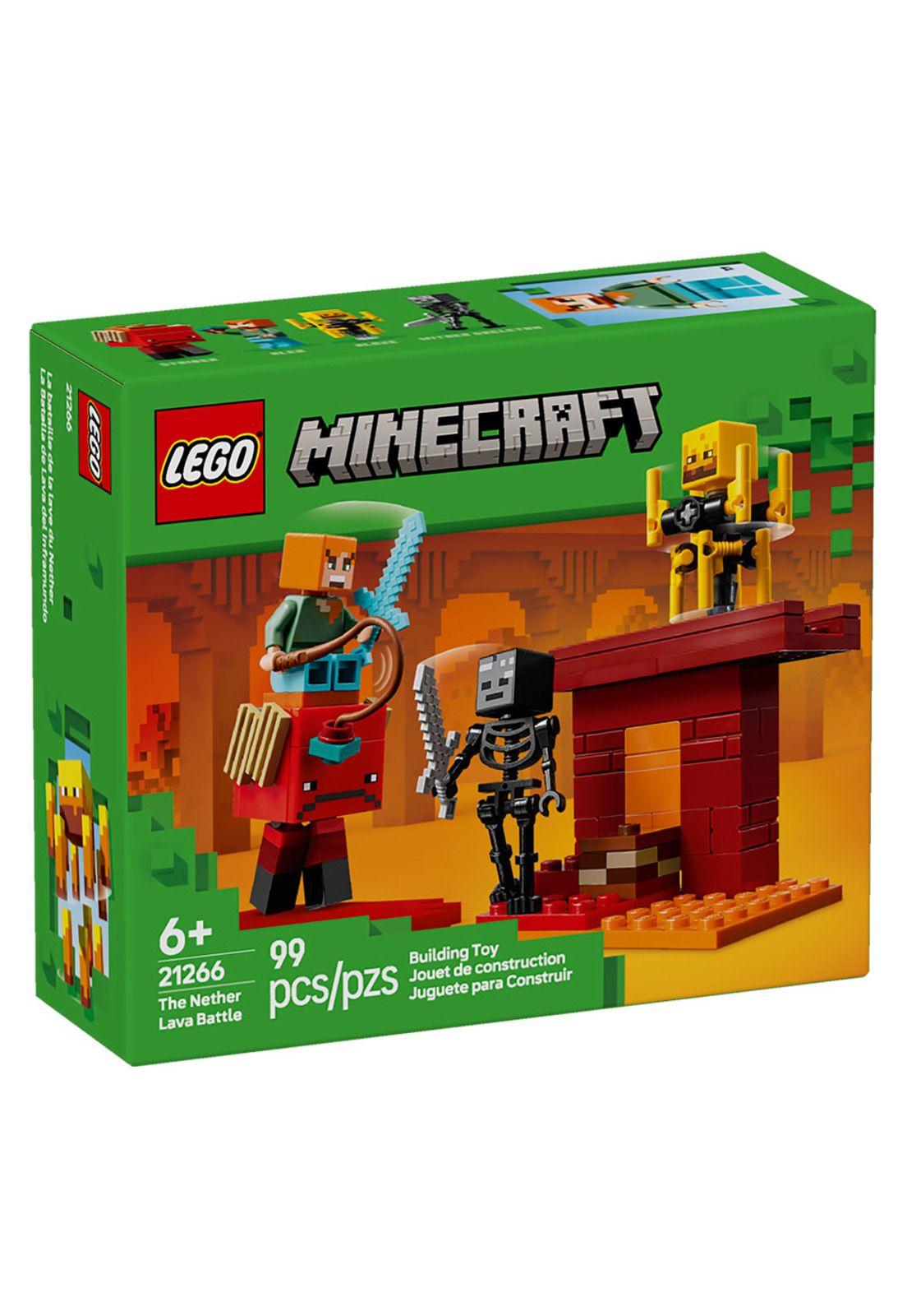 LEGO Minecraft La Batalla de Lava del Inframundo - 21266-8
