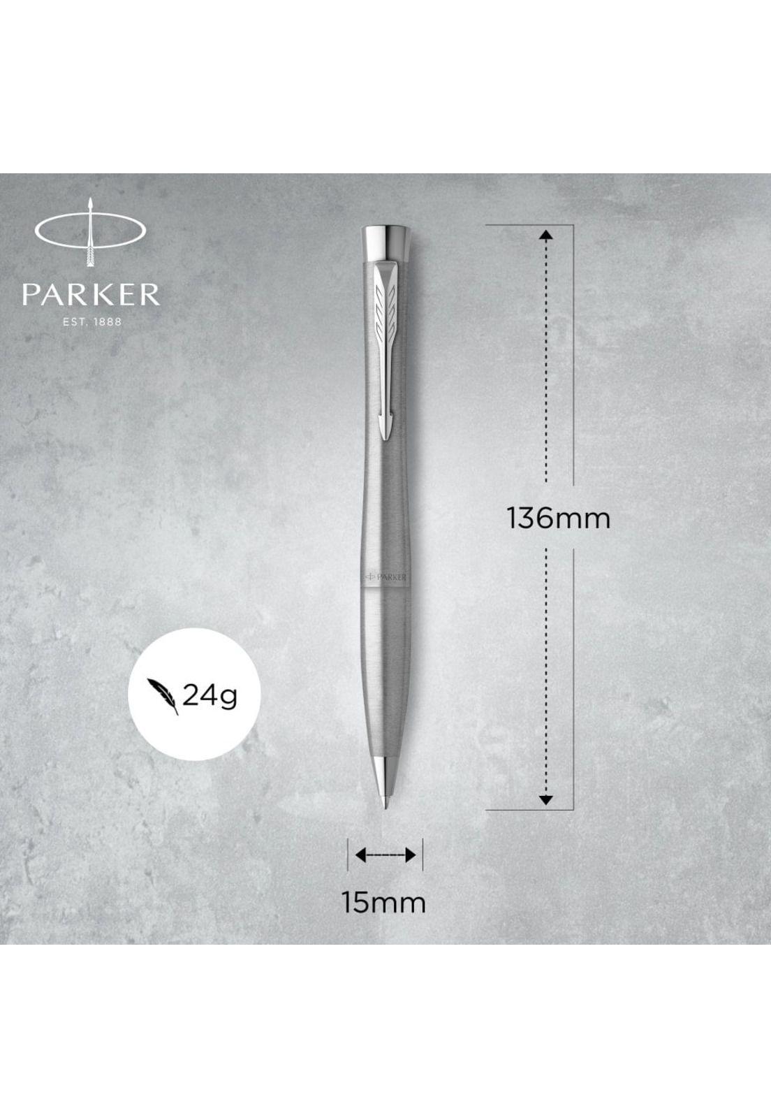 Parker Urban Twist Bolígrafo Punta Fina Metro Metallic CT-3