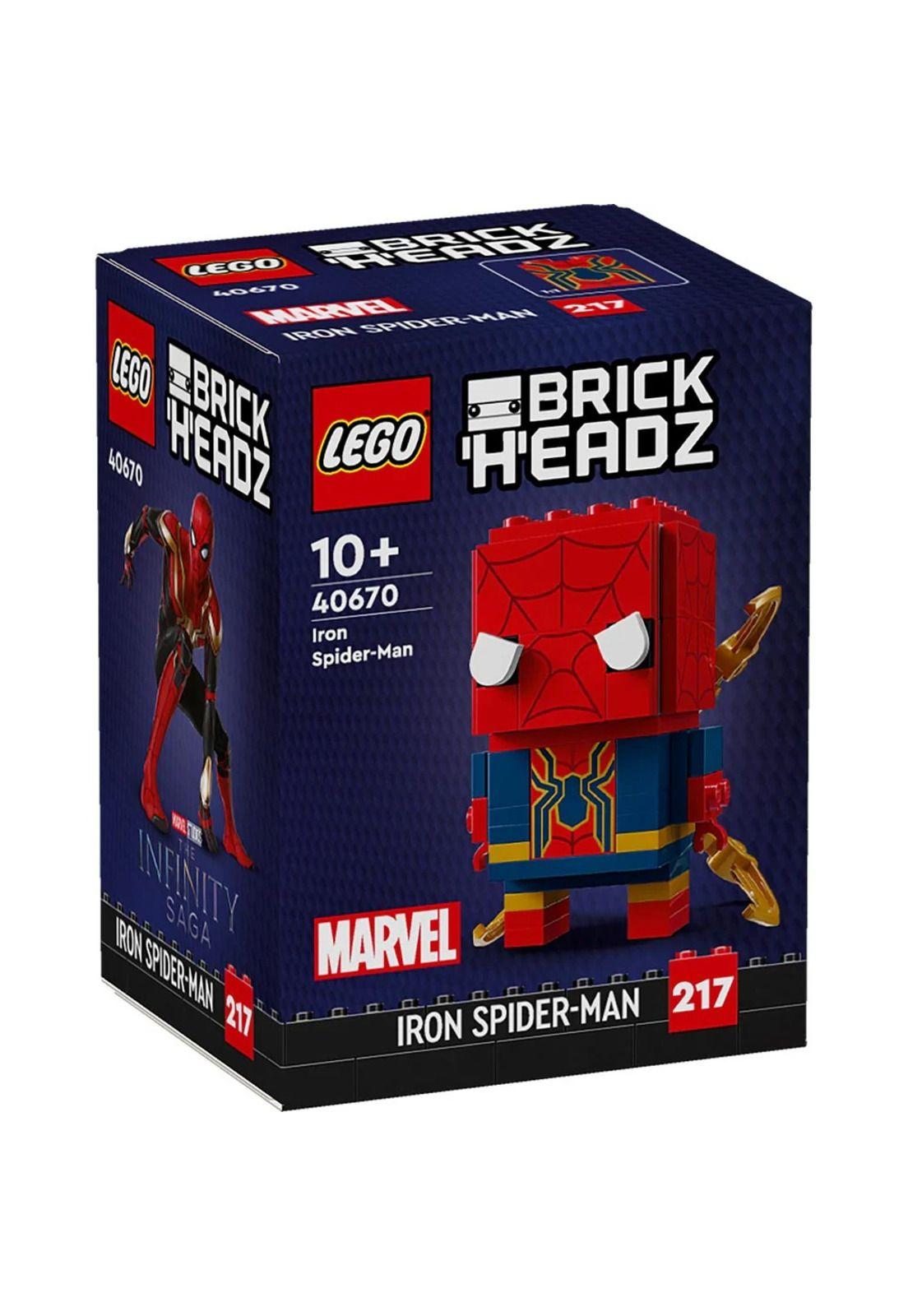 LEGO Marvel Brick Headz Iron Spider-Man - 40670-3