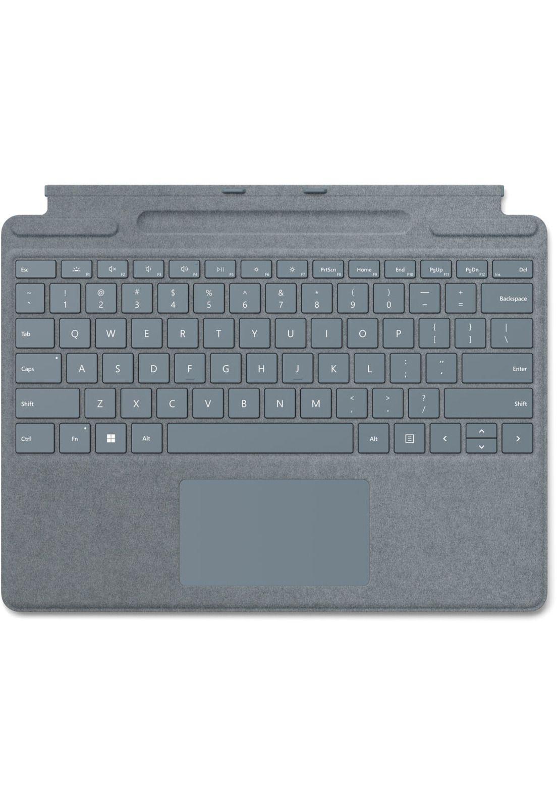 Surface Pro Signature Cobertor Teclado Inglés para Surface Pro 8, 9 y X - Ice Blue-0