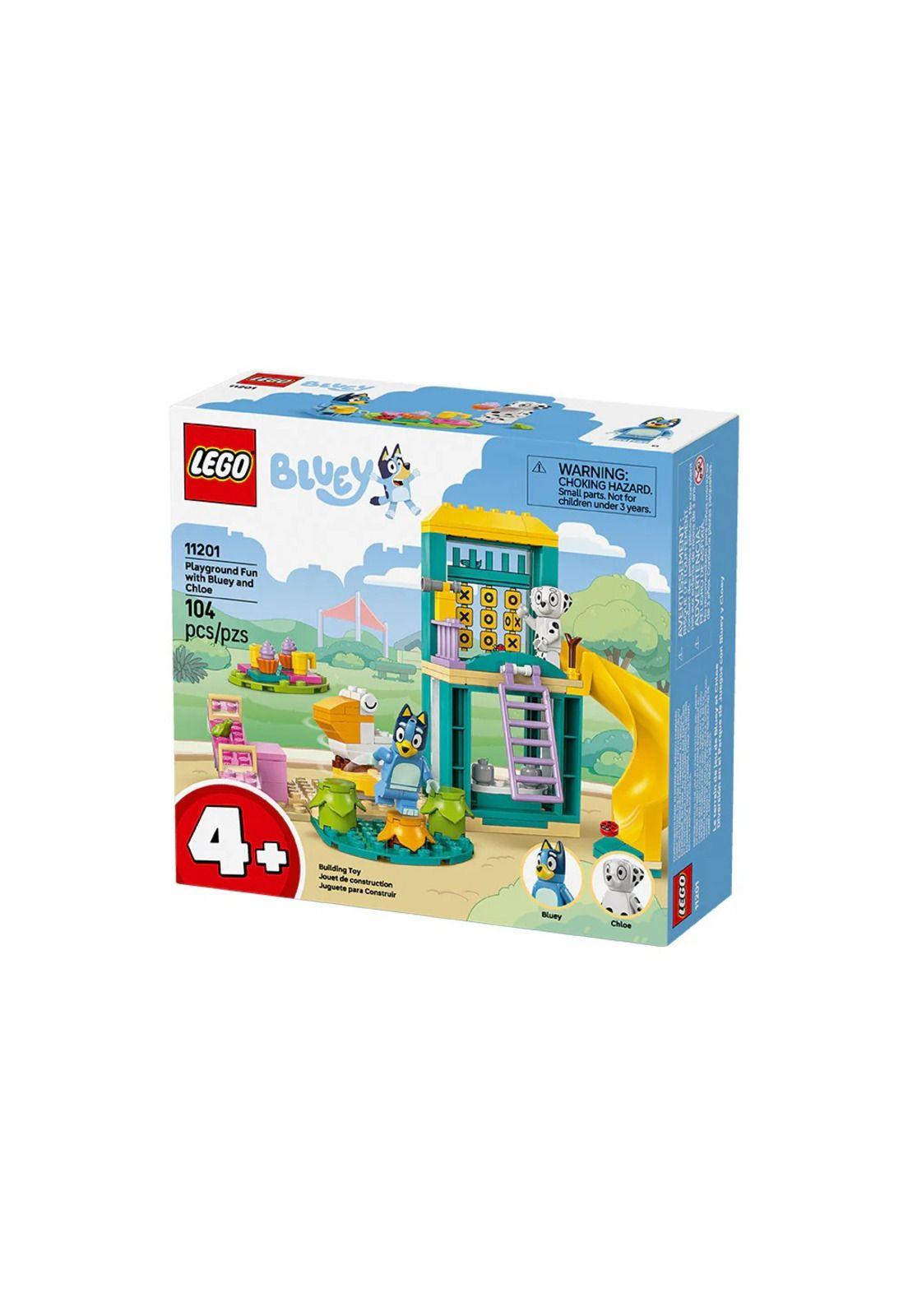 LEGO Bluey Diversión en el Parque de Juegos con Bluey y Chloe - 11201-4