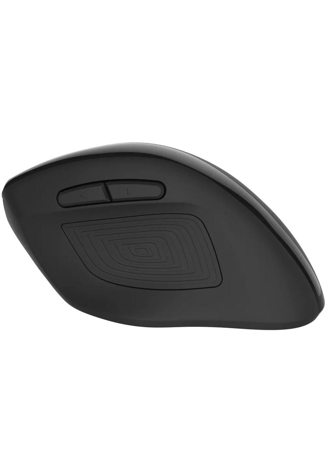 KlipX Mouse Vertical Inalámbrico Ergonómico 6 Botones Negro-3