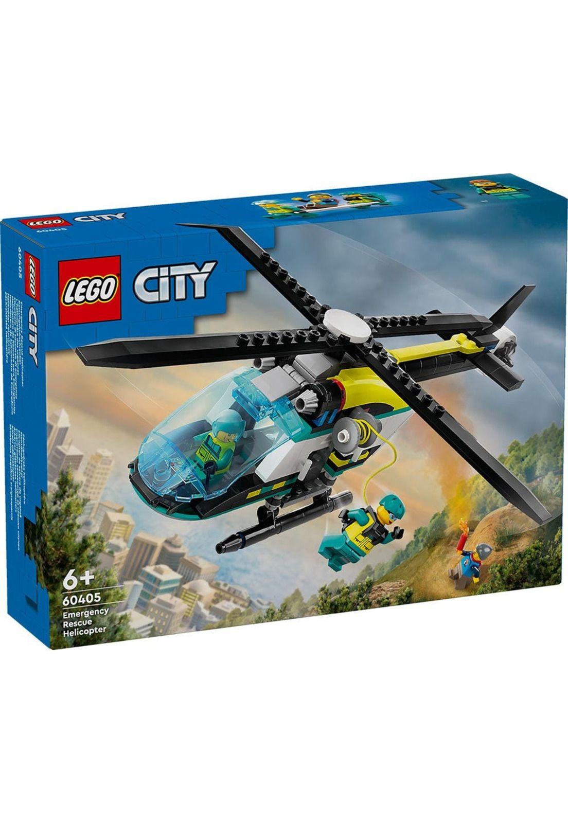LEGO City Helicóptero de Rescate Para Emergencias - 60405-7