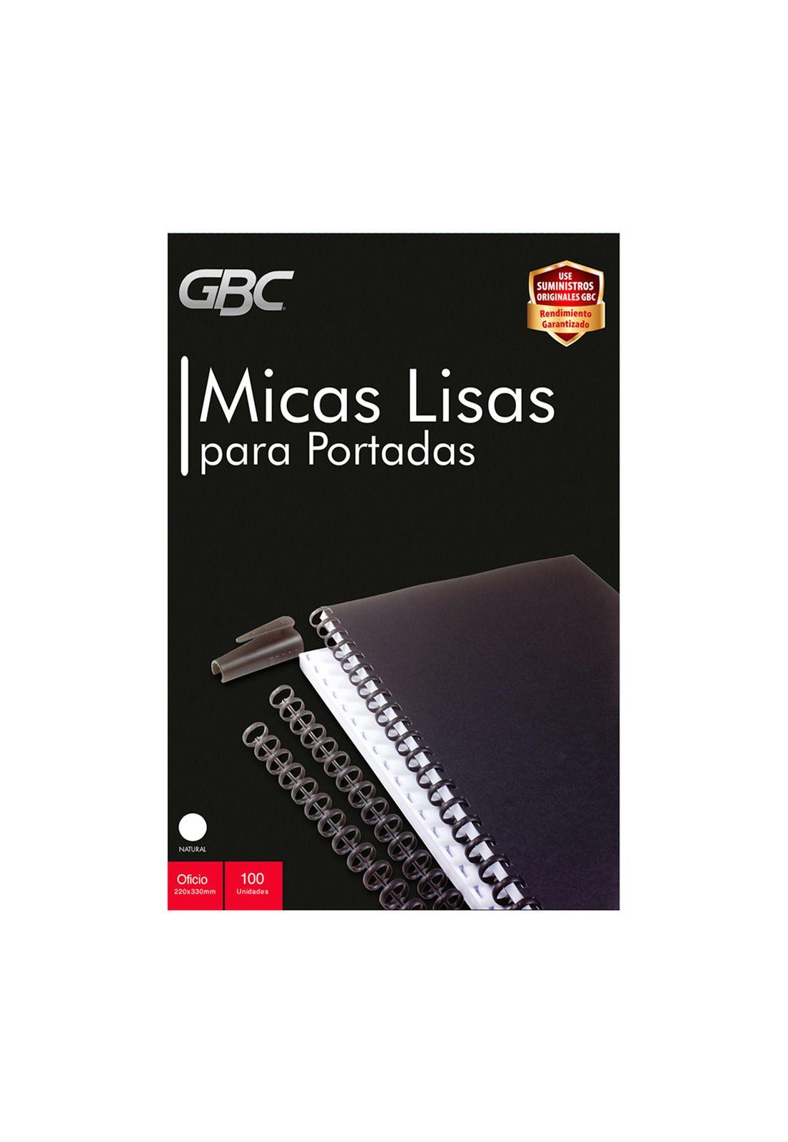 Paquete de Mica IBICO Tamaño Oficio 22x33 cm Natural de 100 unidades - GBC-0