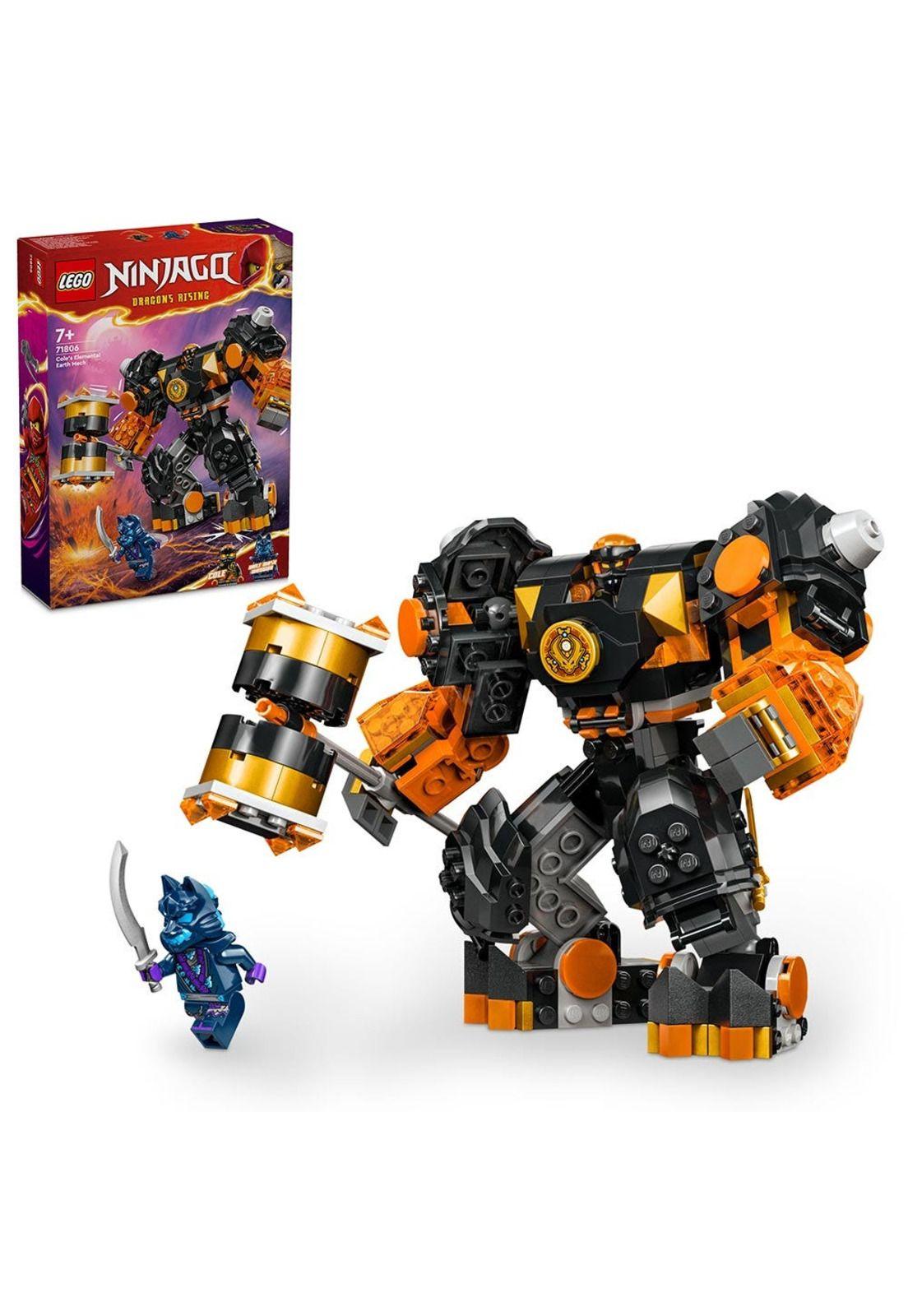 LEGO Ninjago Armadura Elemental de la Tierra de Cole - 71806-0
