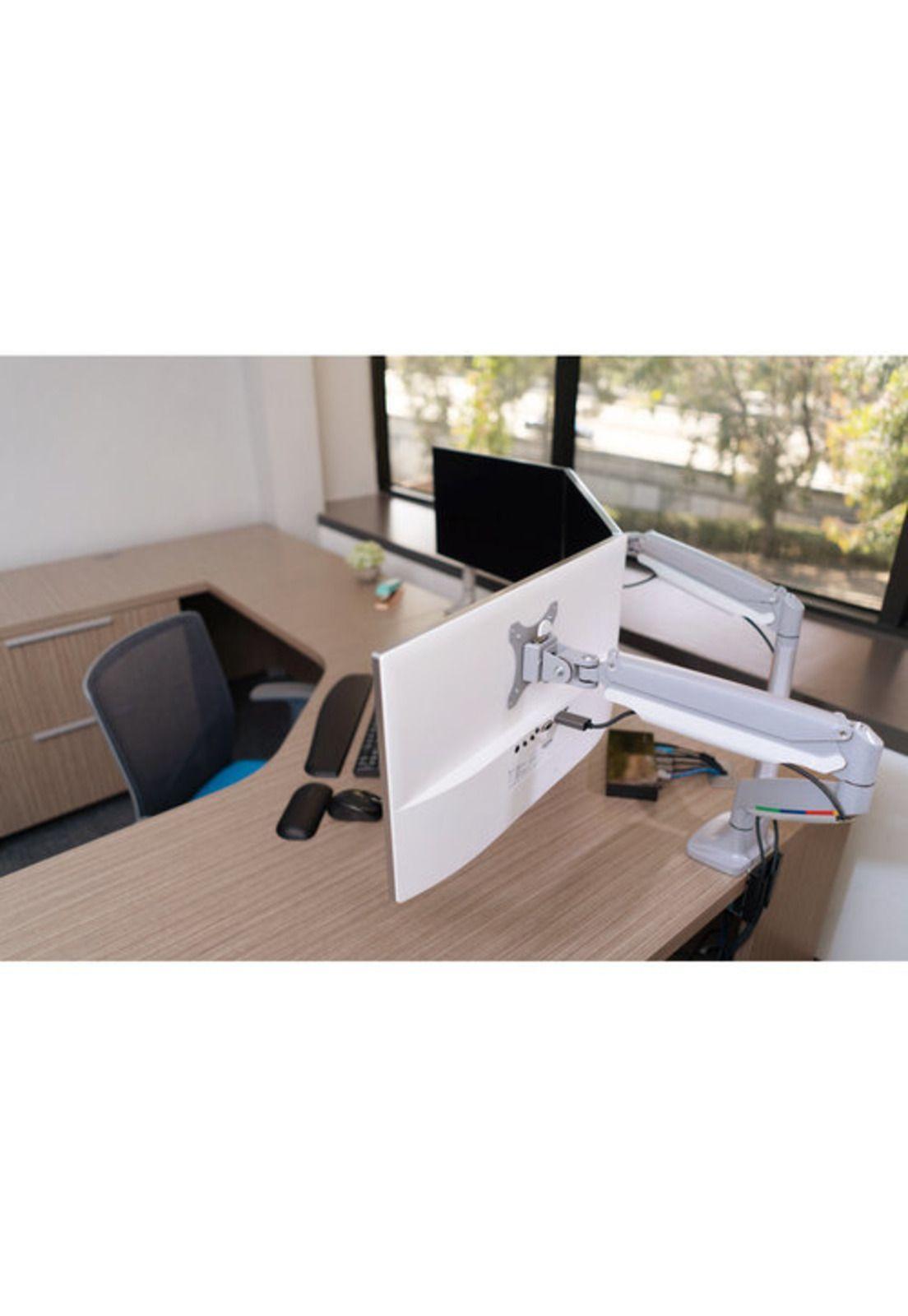 Brazo para Monitor SmartFit de altura ajustable con control One Touch hasta 32" Kensington - Gris-8