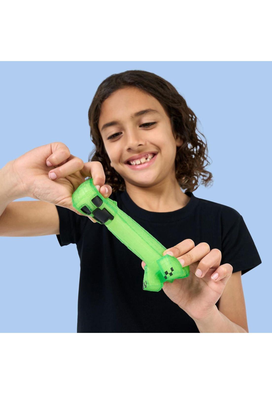 Heroes of Goo Jit Zu Juguete Sensorial Minecraft Creeper/Steve Surtido-8