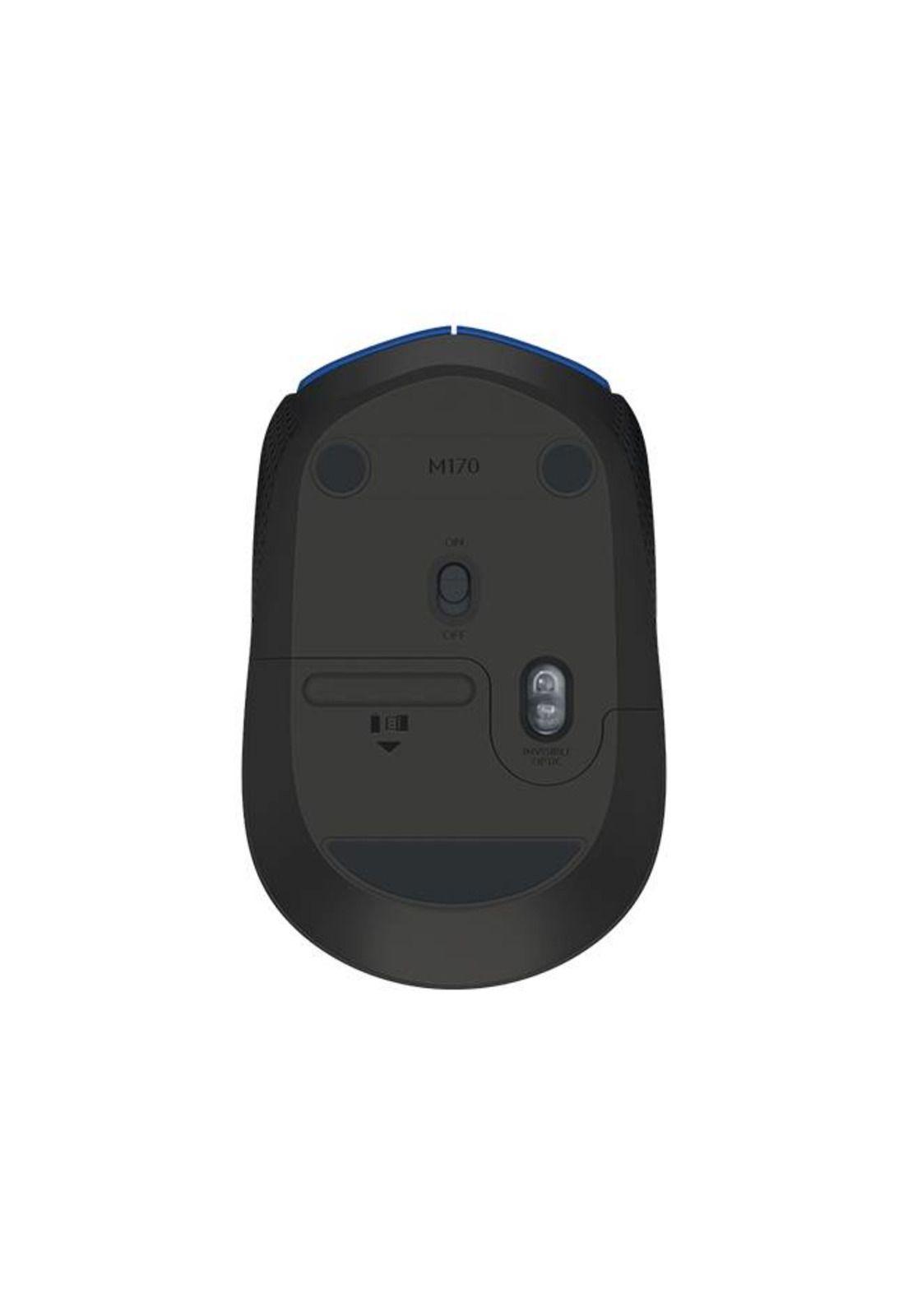Mouse Logitech Inalámbrico M170 Azul - 29LOGM17BL-2