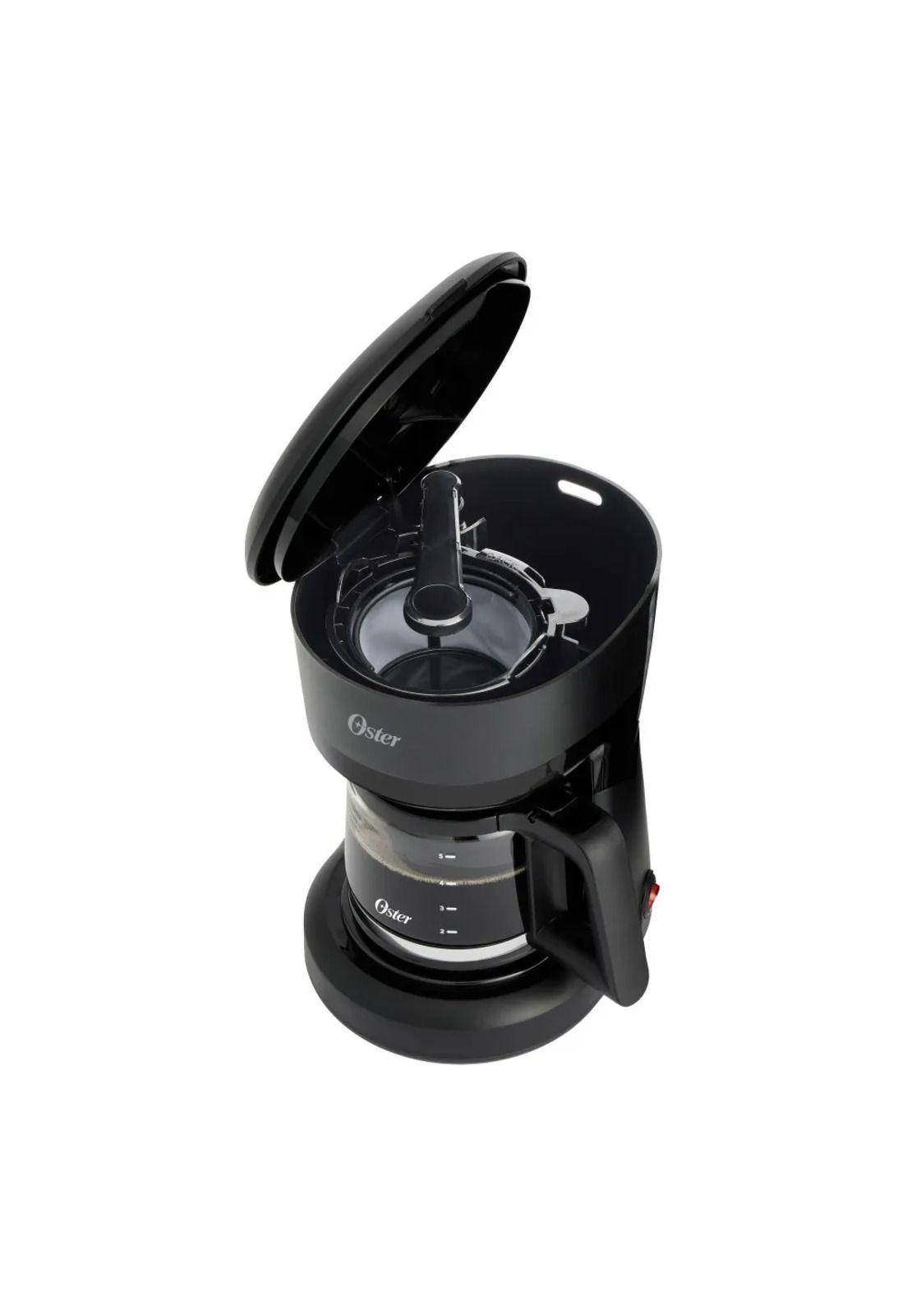 Oster Cafetera 5 Tazas de Capacidad con Filtro Reutilizable BVSTDCS51B-3