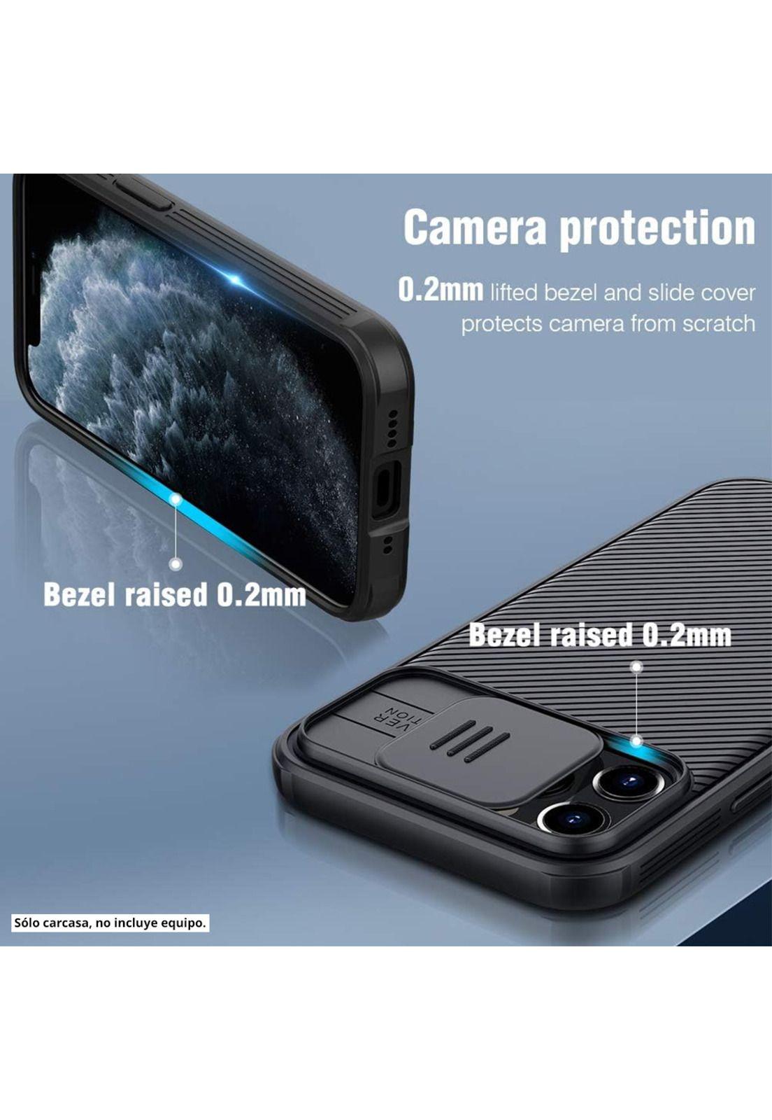 Carcasa Nillkin Camshield Pro Para Iphone 12 Pro Negro-4