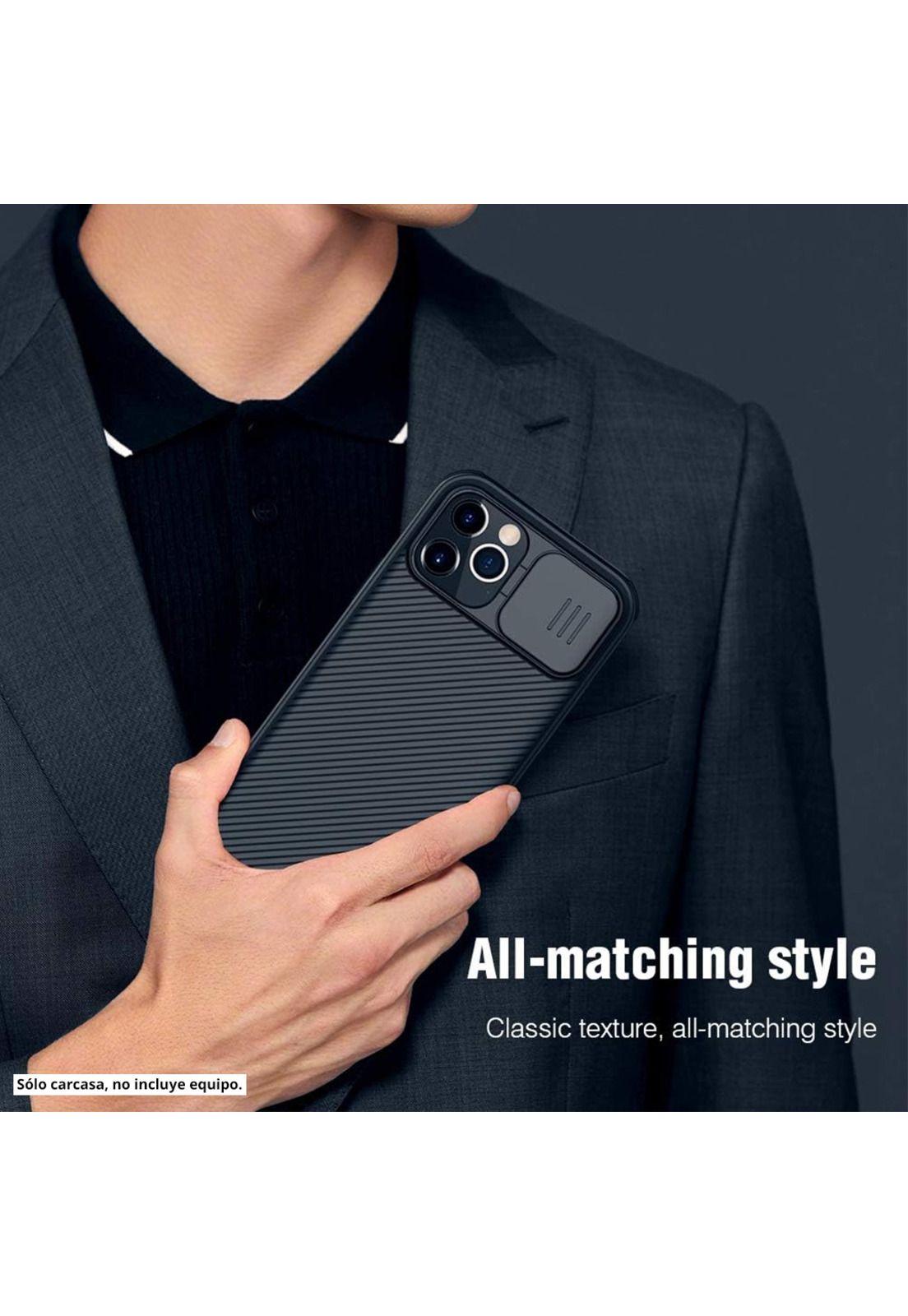 Carcasa Nillkin Camshield Pro Para Iphone 12 Pro Negro-5