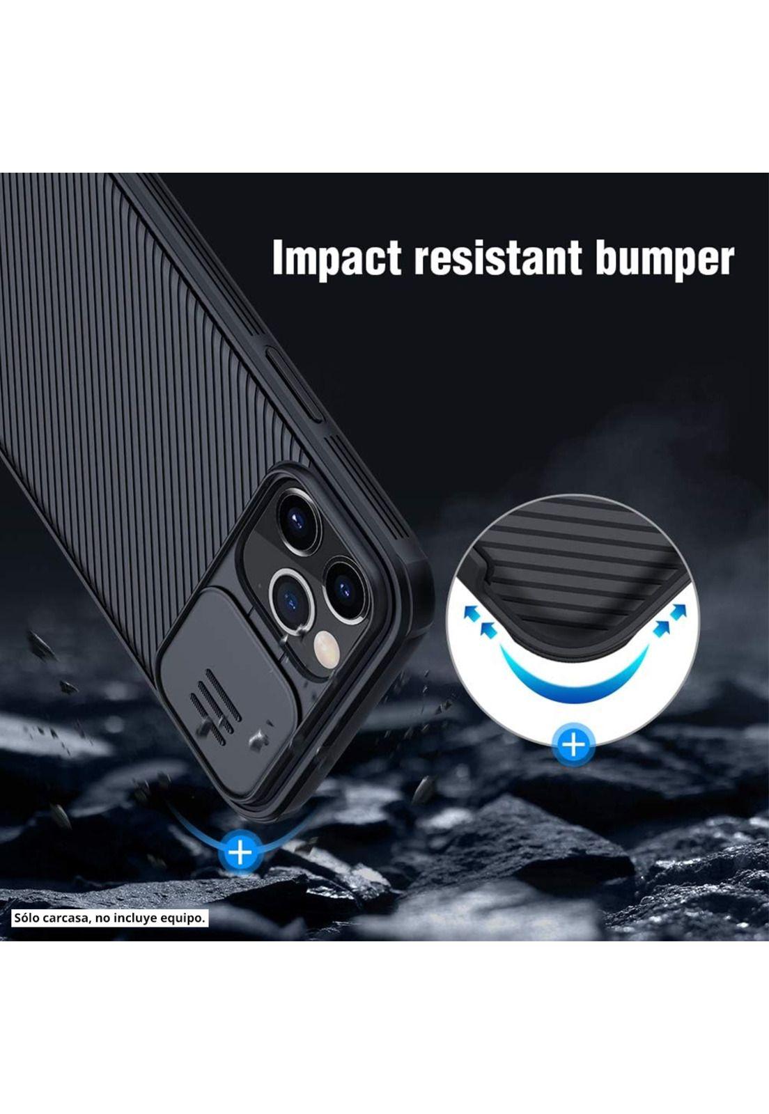 Carcasa Nillkin Camshield Pro Para Iphone 12 Pro Negro-7