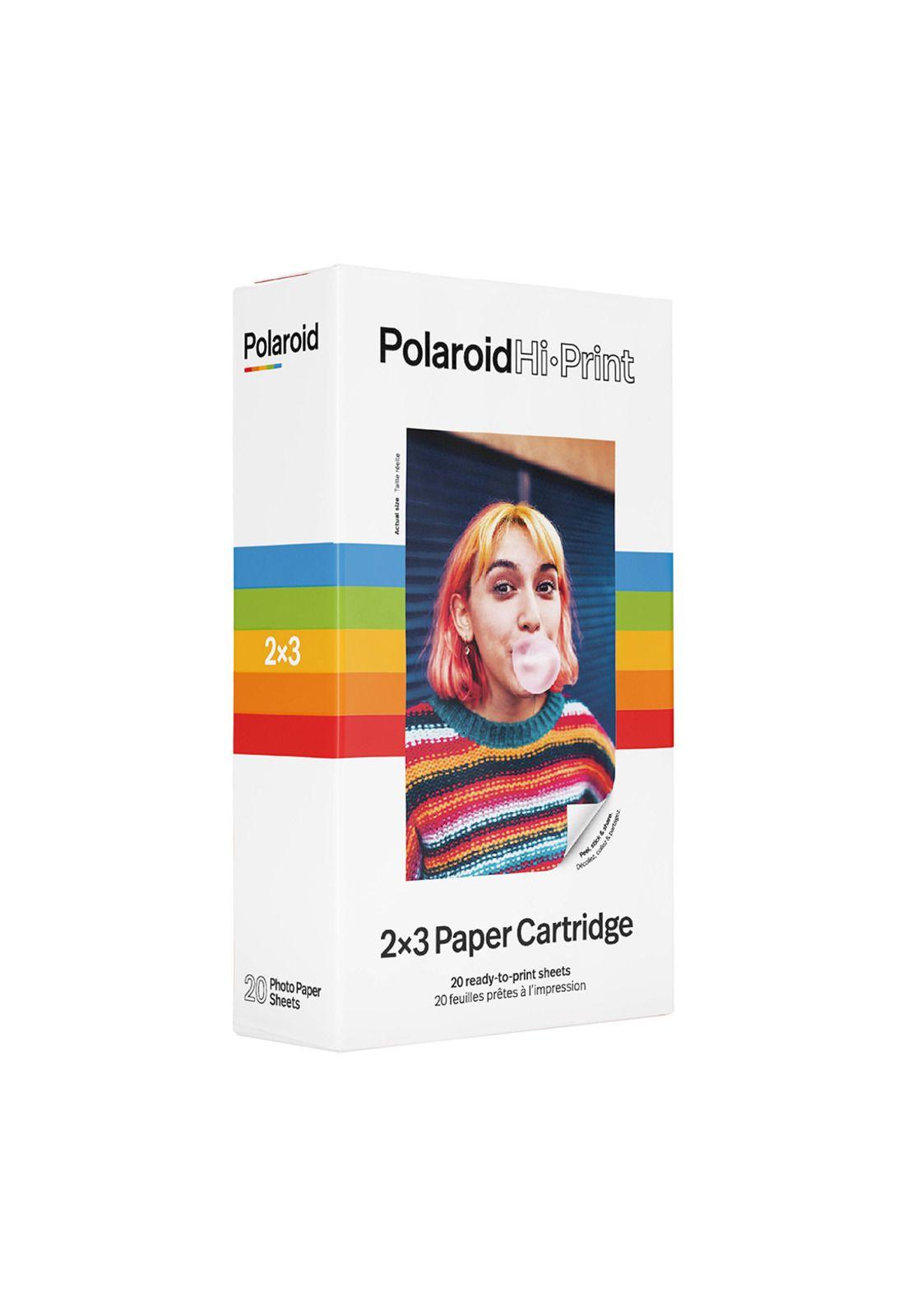 Papel Fotográfico Polaroid Hi-Print de 2 x 3" (20 exposiciones)-0