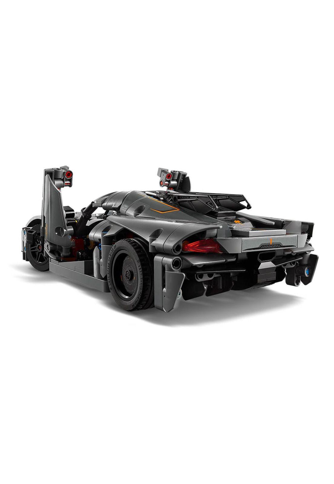 LEGO Hiperauto Koenigsegg Jesko Absolut Gris - 42173-4