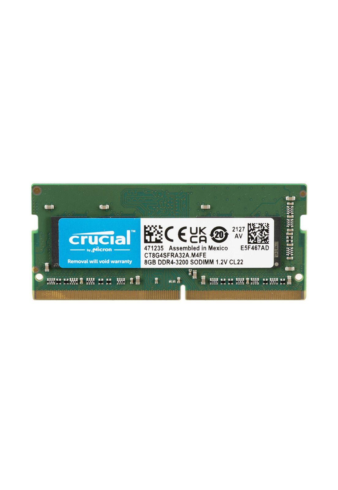 Crucial - 8GB  DDR4 3200 Mhz Sodimm Memory Module (1 x 8 GB)-0