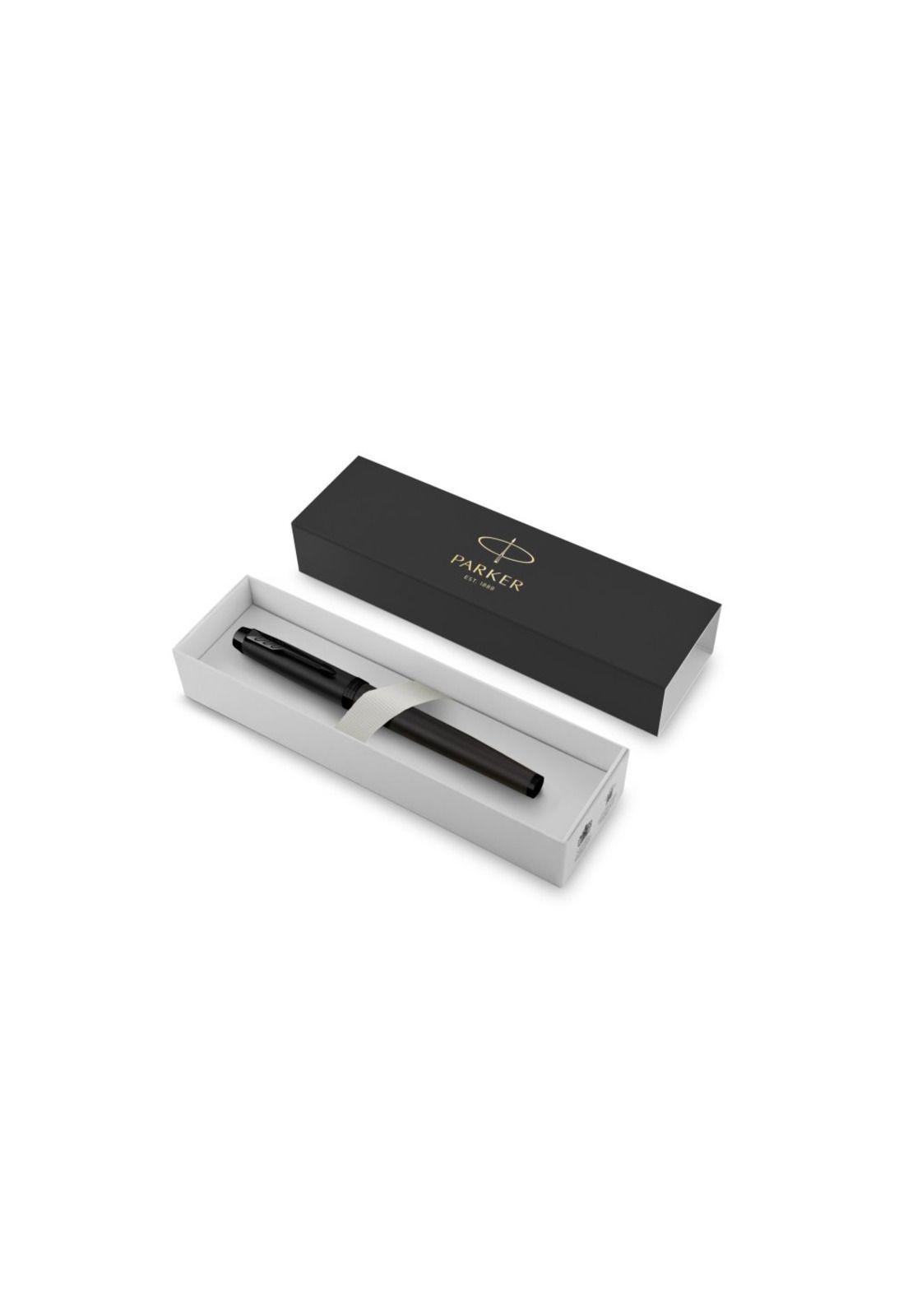 Parker Pluma IM Achromatic Fuente Negro Mate BT-6