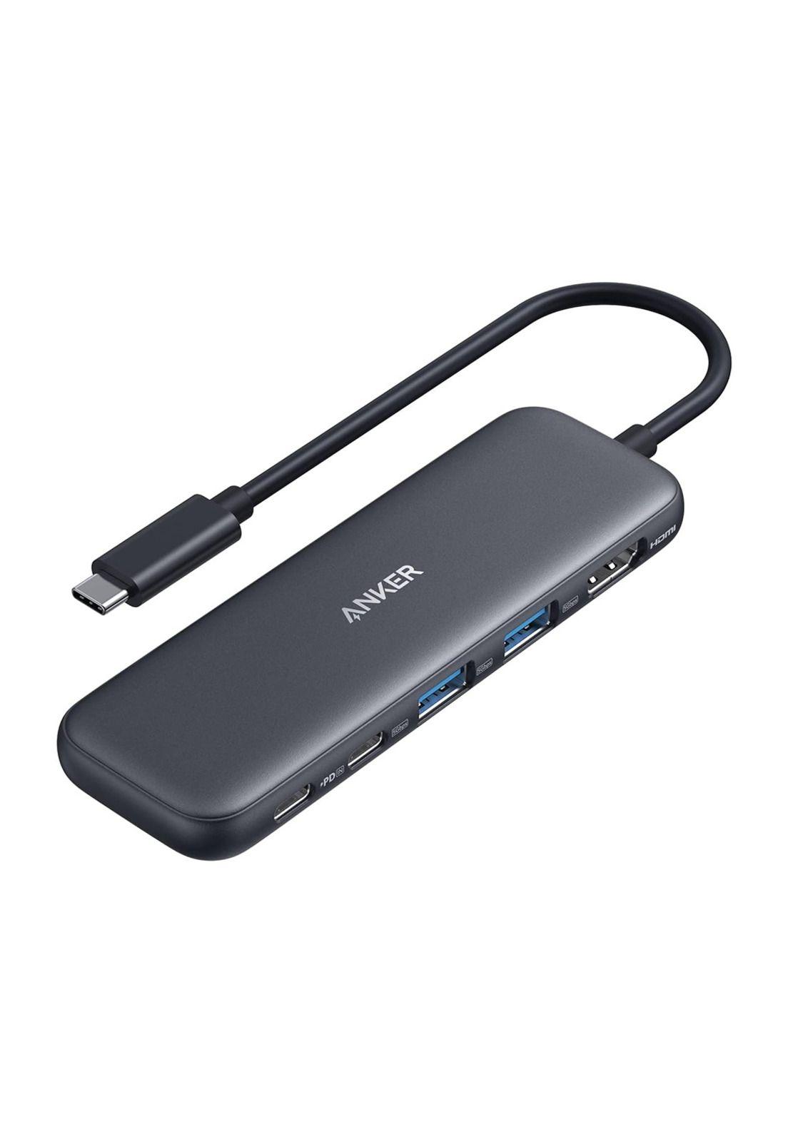 Anker Hub 332 USB-C 5 en 1 Negro-0