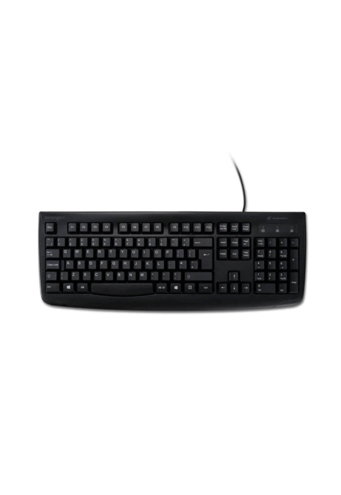 Teclado  Alámbrico For Life Lavable Kensington - Negro-0