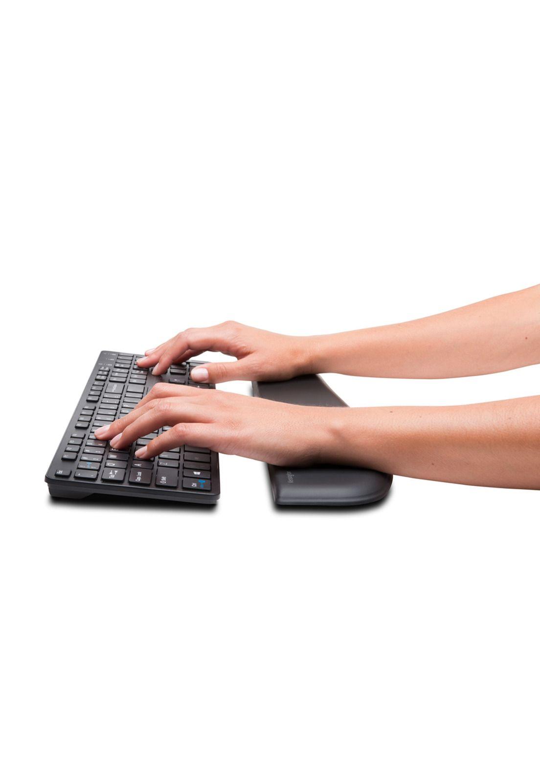 Apoya Muñecas ErgoSoft Slim Kensington - Negro-2