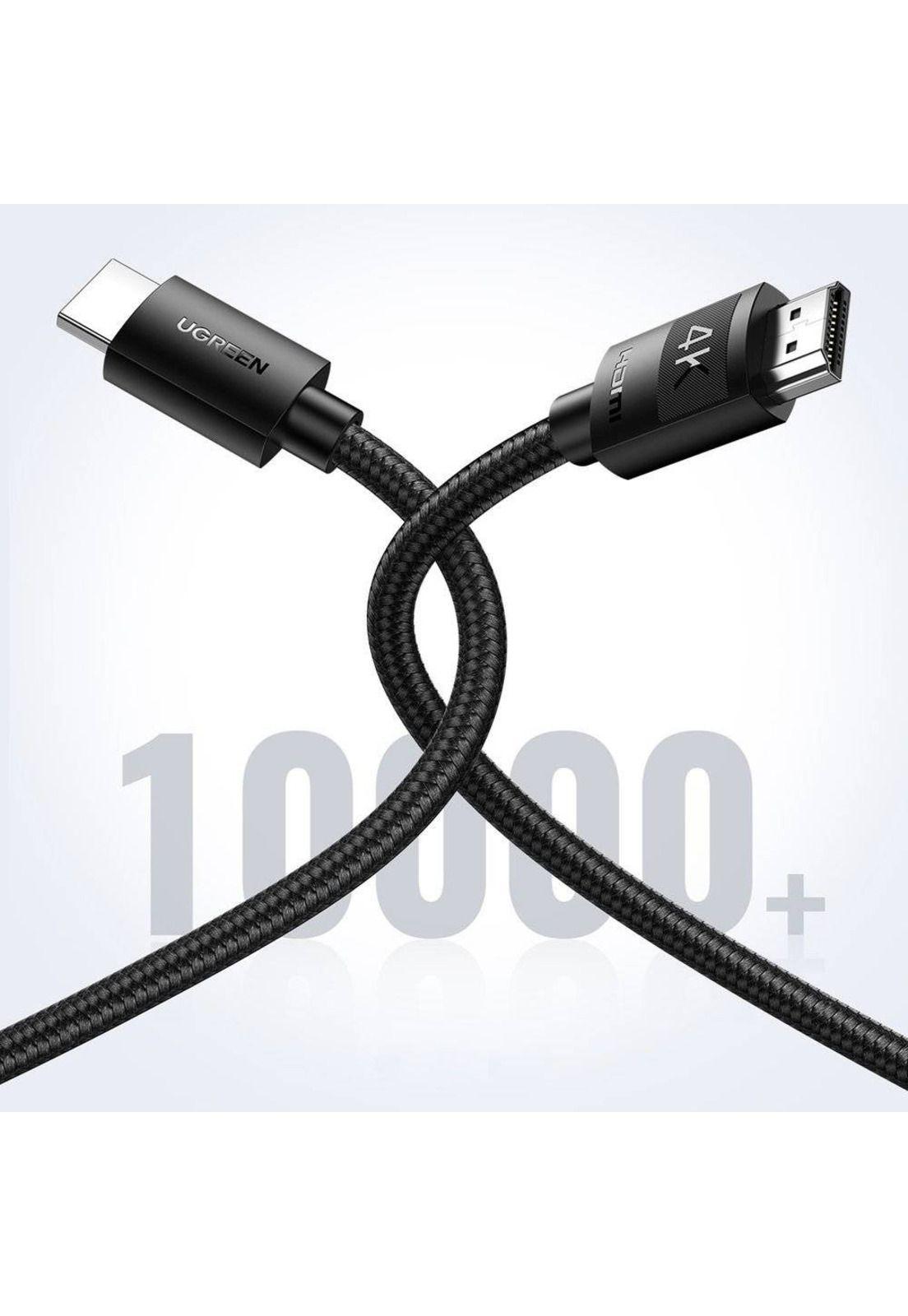 Ugreen Cable HDMI 2.0 4K/60HZ M/M 3M Blindado HD119 - Negro-5