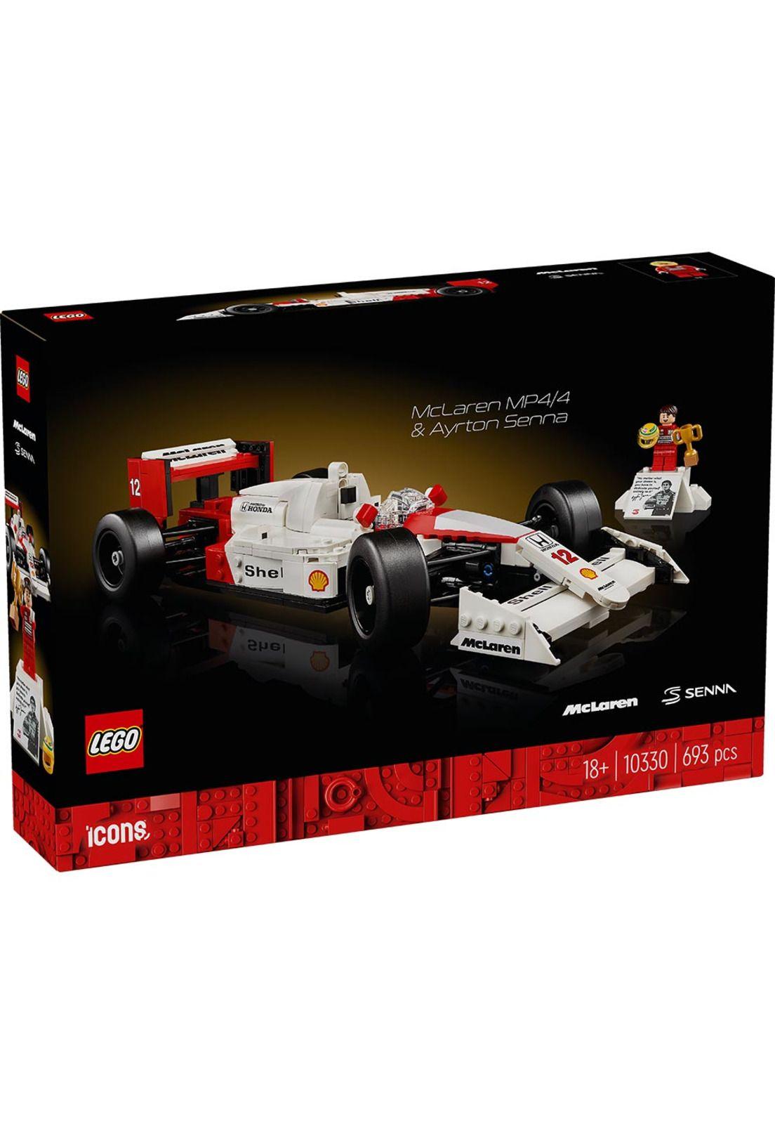 LEGO McLaren MP4/4 y Ayrton Senna - 10330-8