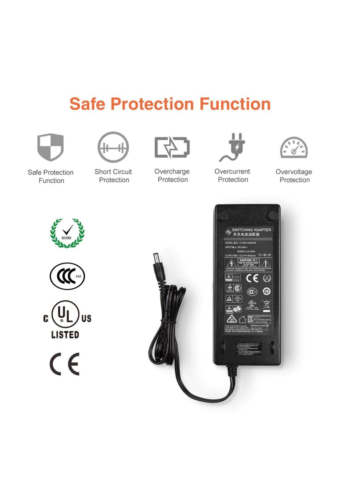 Alxum Estación de carga para iPad, estación de acoplamiento y organizador de teléfono de 108 W con 10 puertos con separadores ajustables y IC inteligente, cargador USB multidispositivos para iPhone, Samsung Galaxy, teléfono celular, Apple, tableta-8