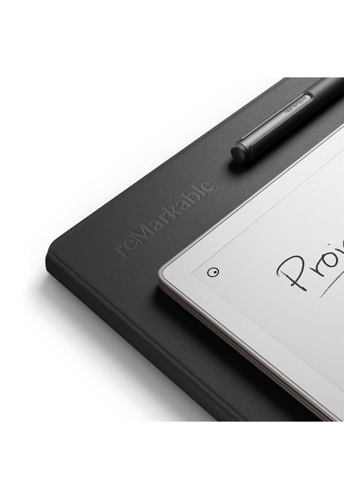 Kit Tableta reMarkable Paper Pro Bundle con Marker Plus Pen y Cobertor Book Folio Cover Cuero Negro-5
