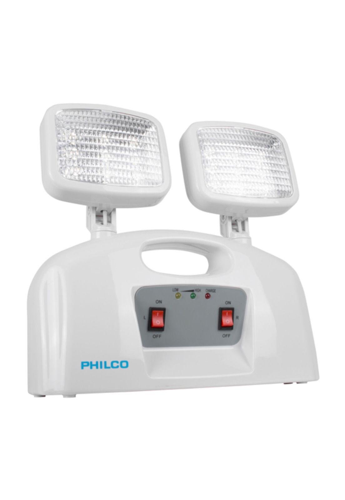 Philco Lámpara de Emergencia 2 Focos AT58-2