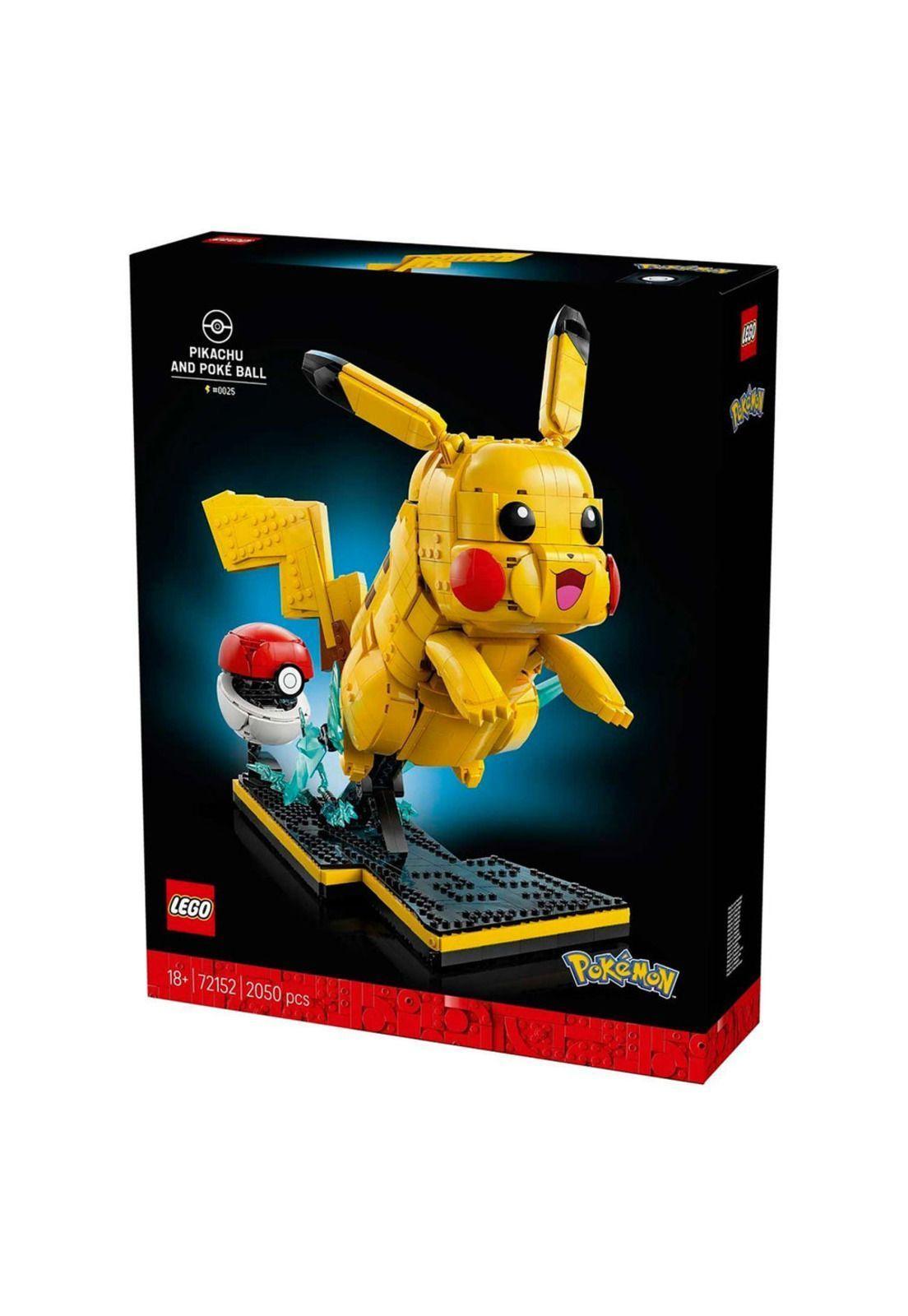 LEGO Pokémon - Pikachu y Pokébola - 72152-4
