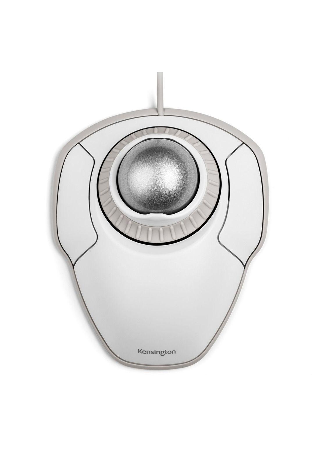 Trackball Mouse Orbit Blanco con cable y bola Plateada Kensington - Blanco-2
